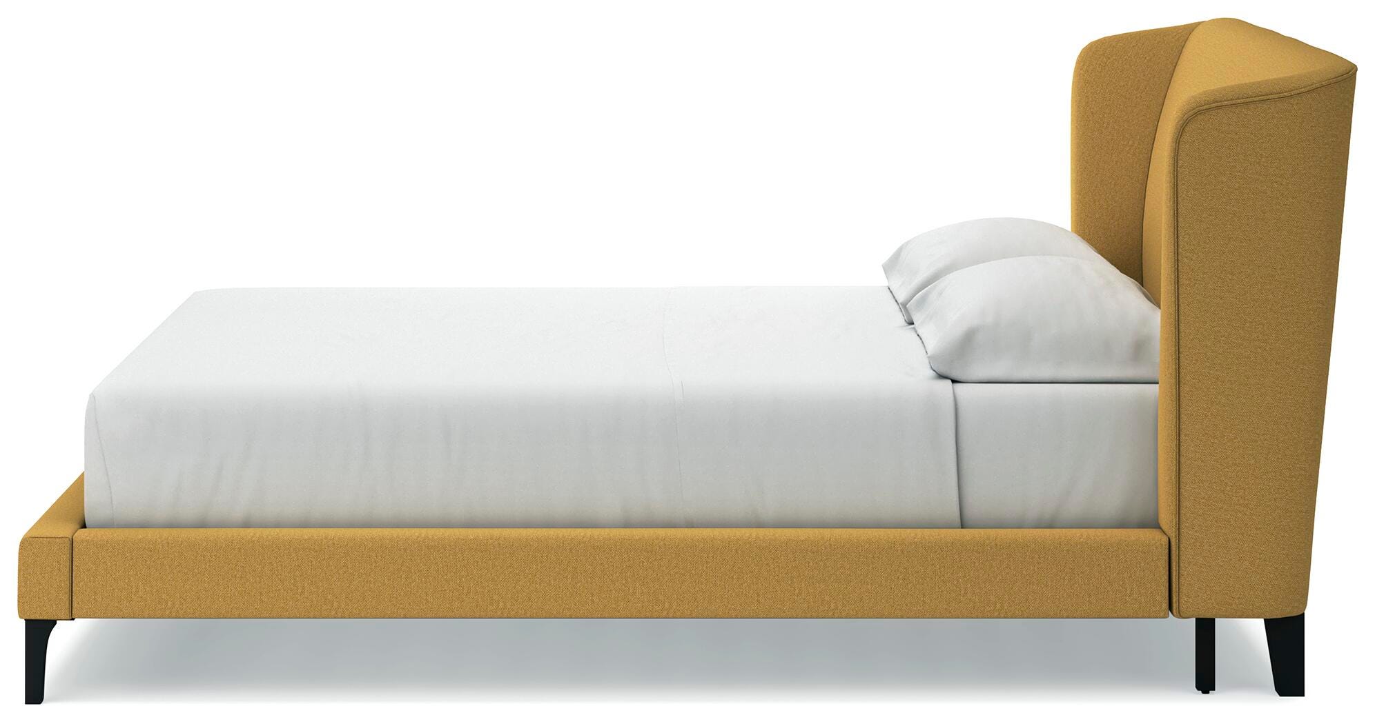Maloken California King Upholstered Bed with Roll Slats - image 8