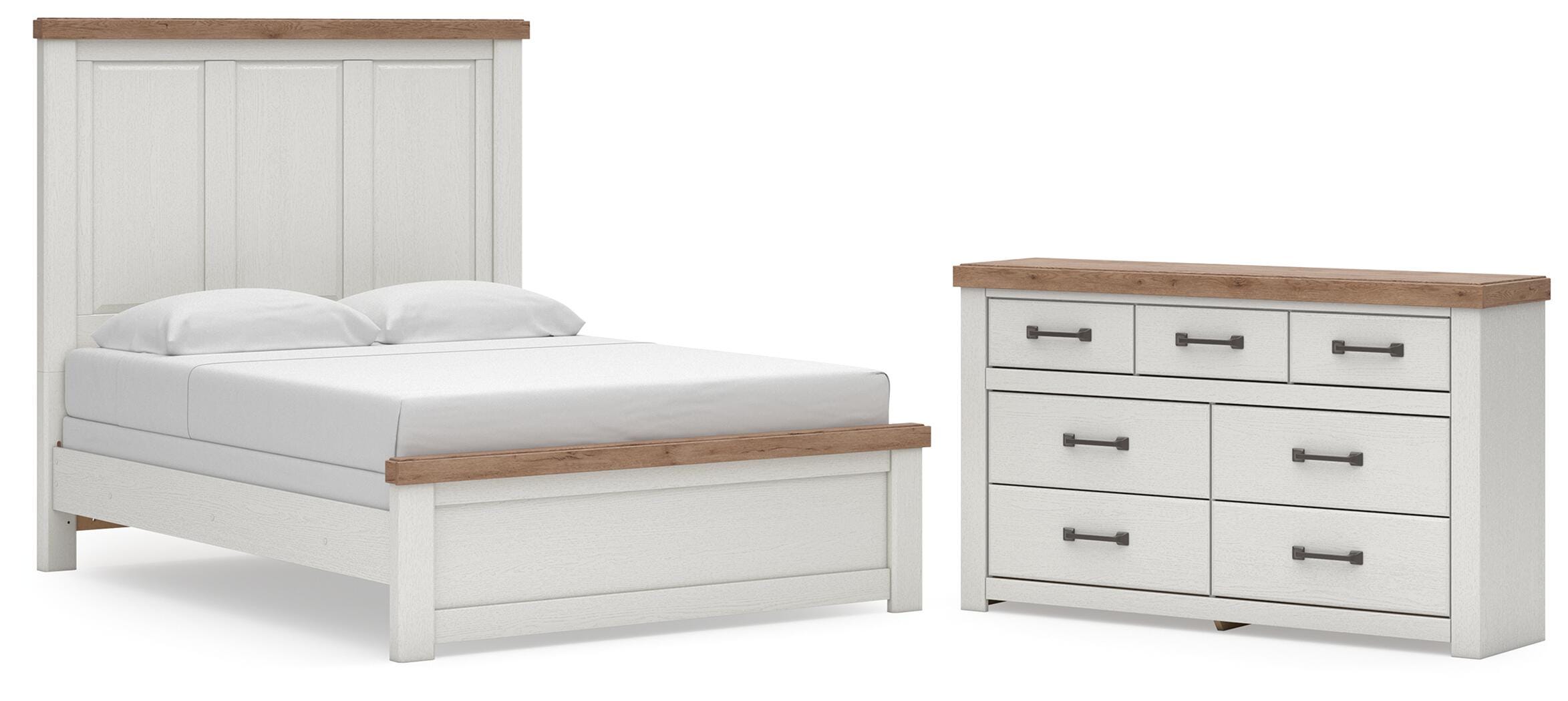 Savonport Queen Panel Bed and Dresser image 1