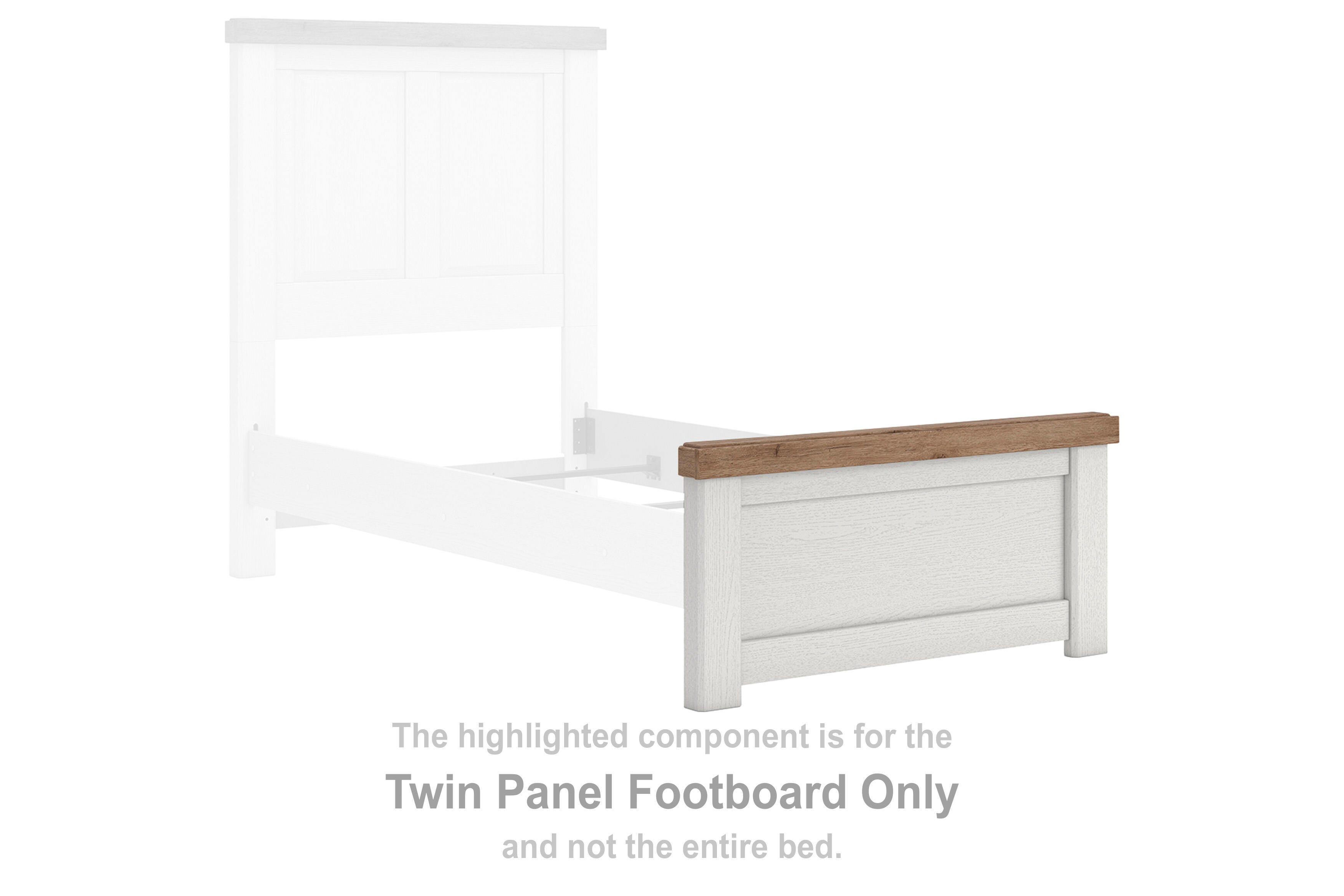 Savonport Twin Panel Footboard
