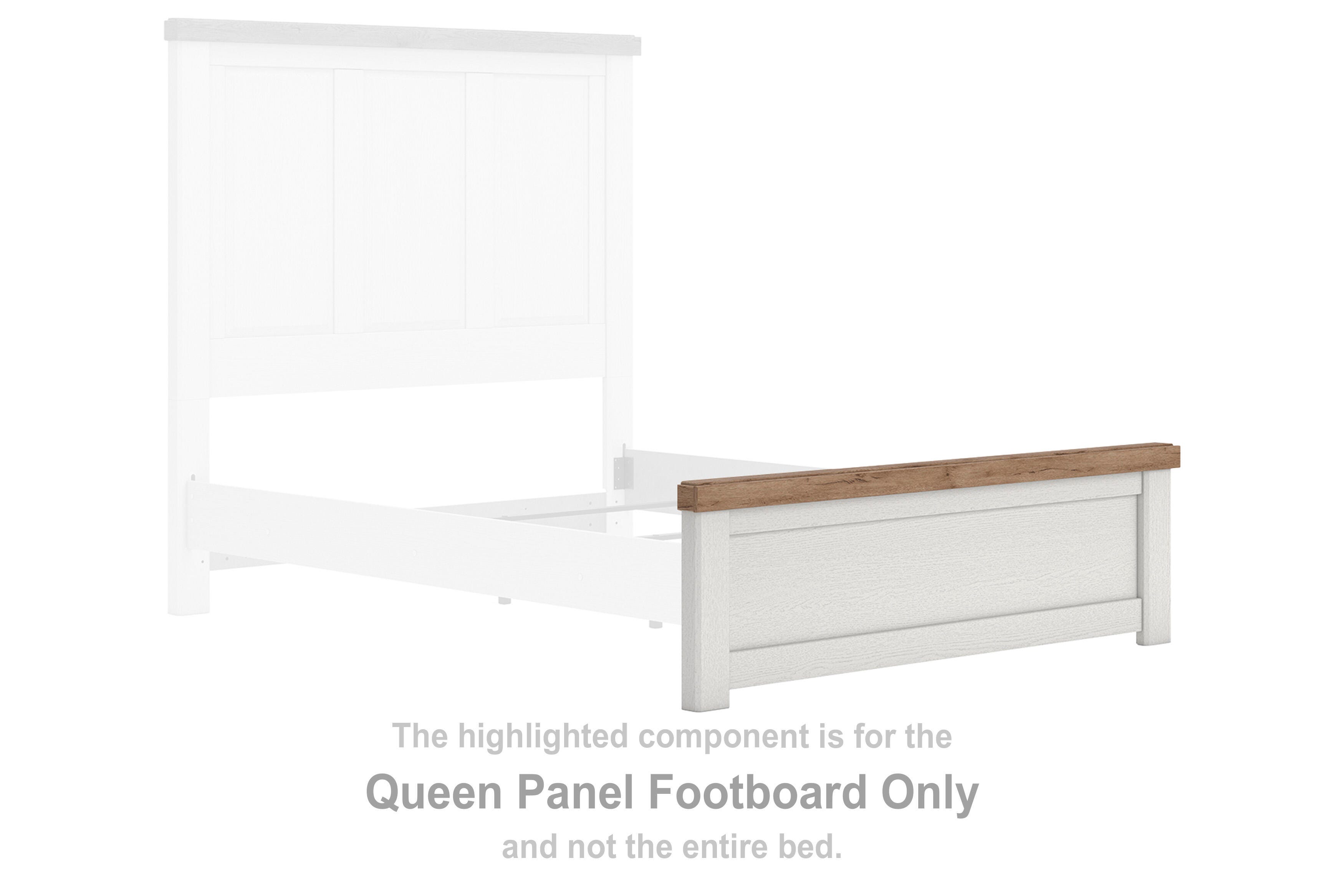 Savonport Queen Panel Footboard
