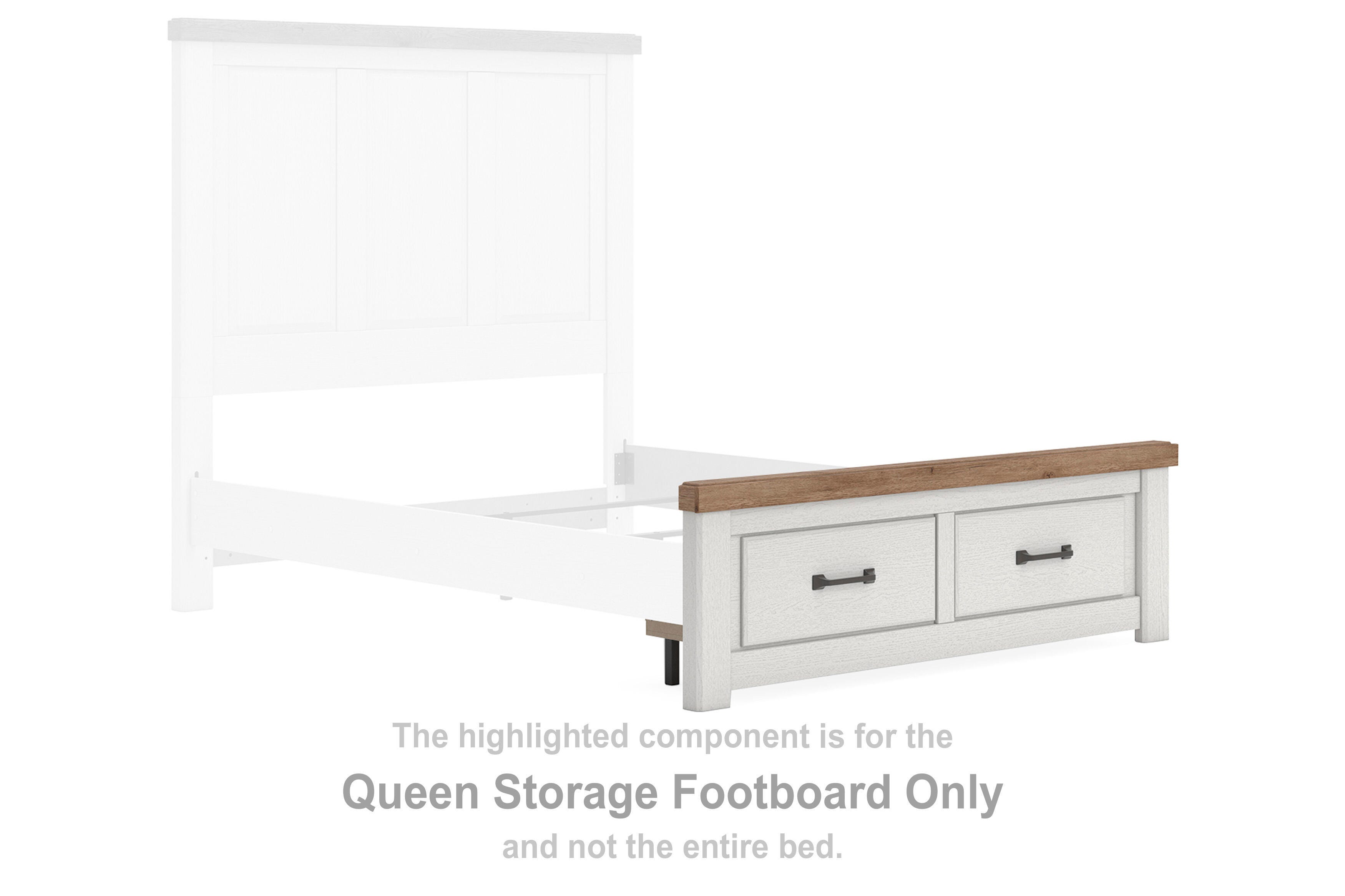 Savonport Queen Storage Footboard