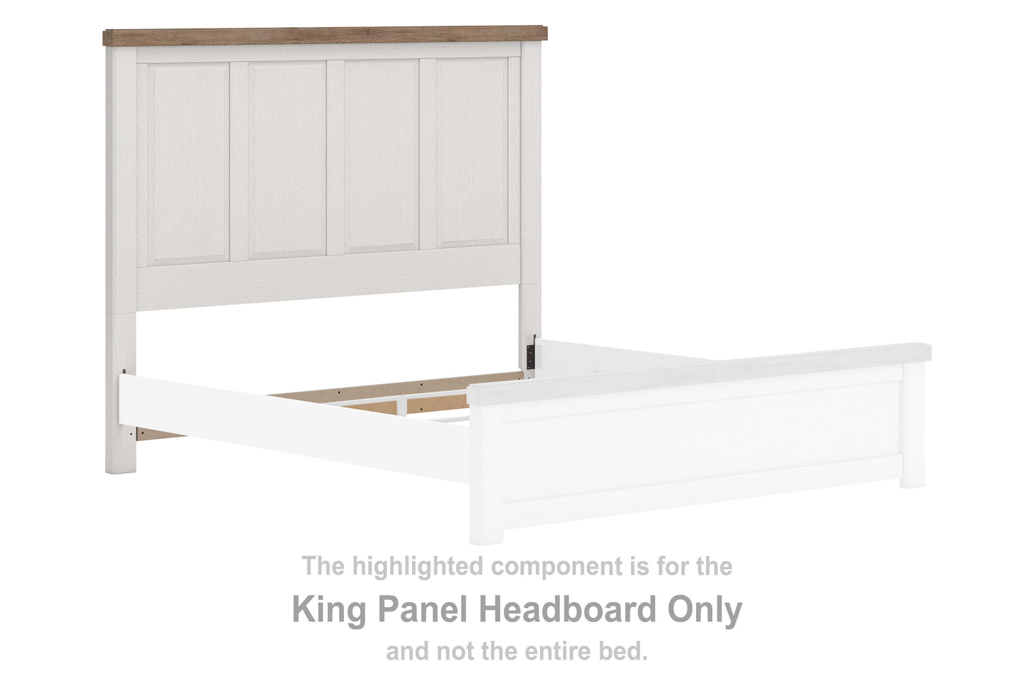 Savonport King Panel Headboard