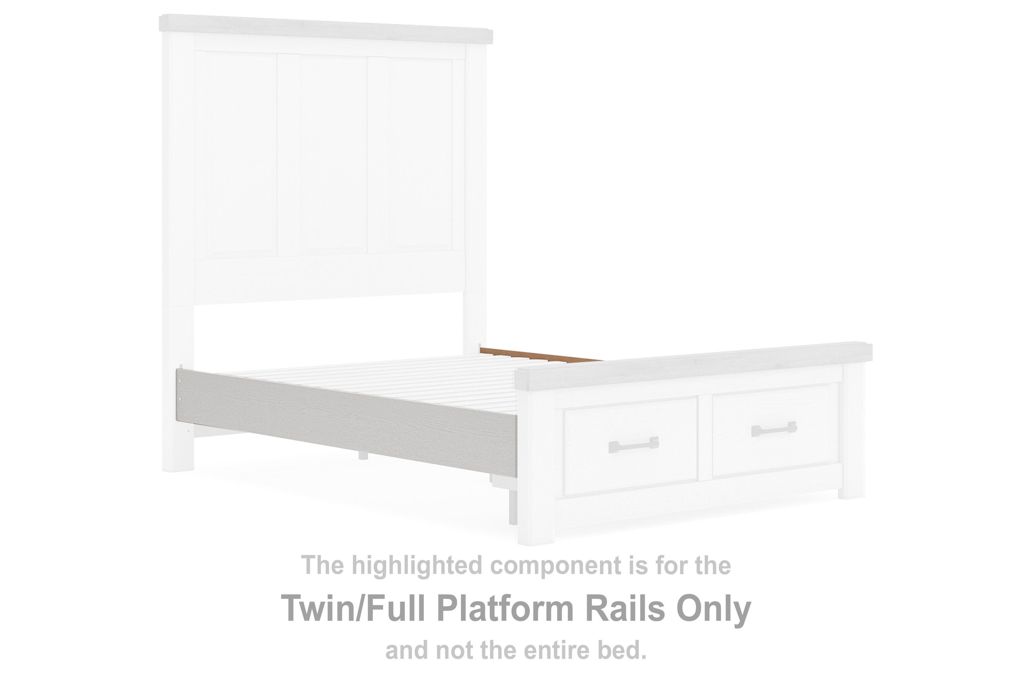 Savonport Twin/Full Platform Rails