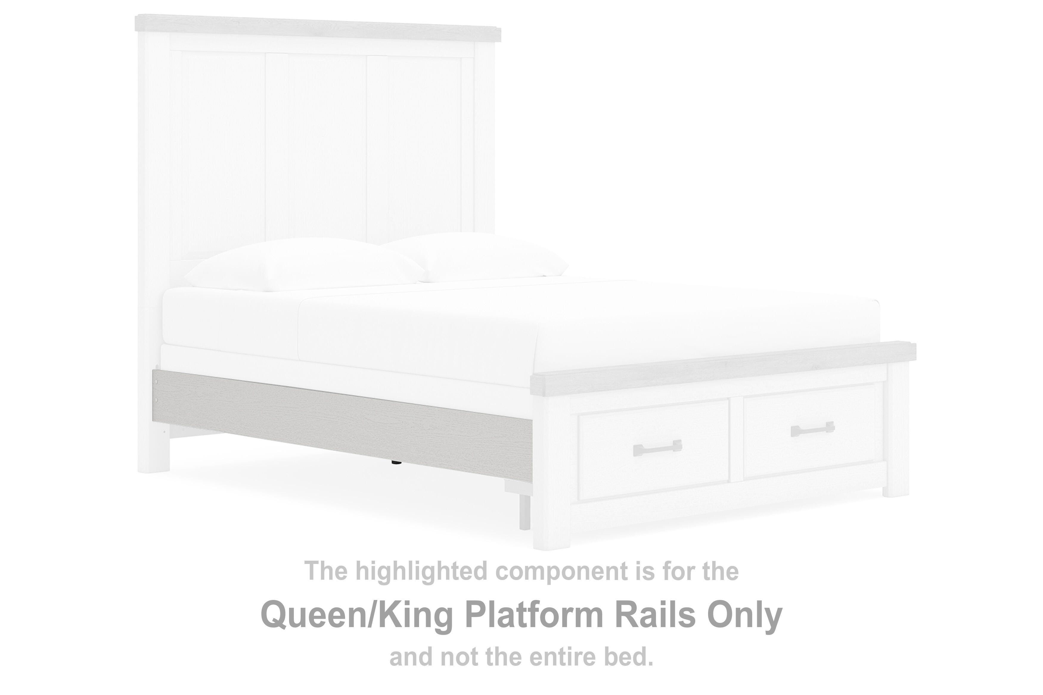 Savonport Queen/King Platform Rails