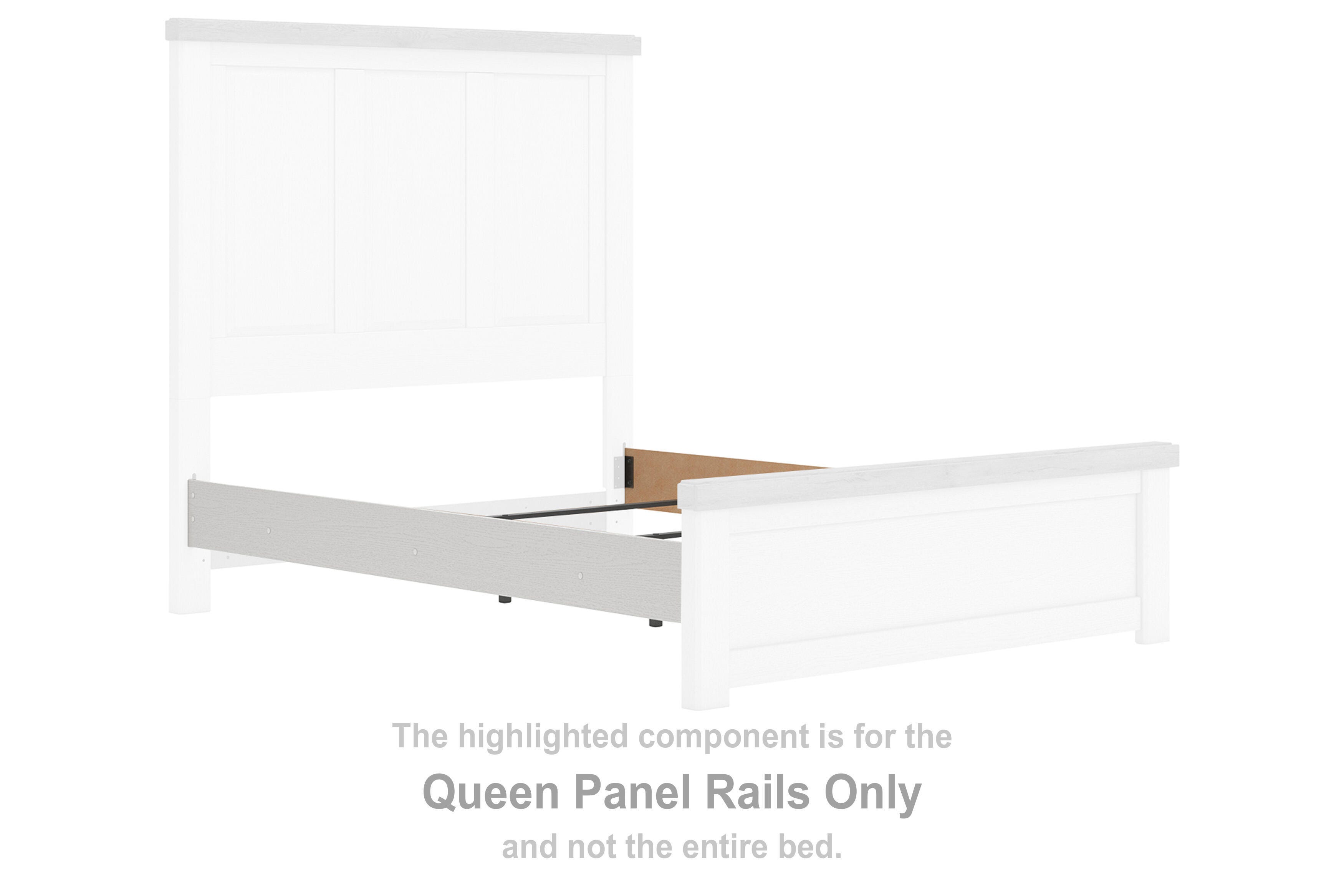 Savonport Queen Panel Rails