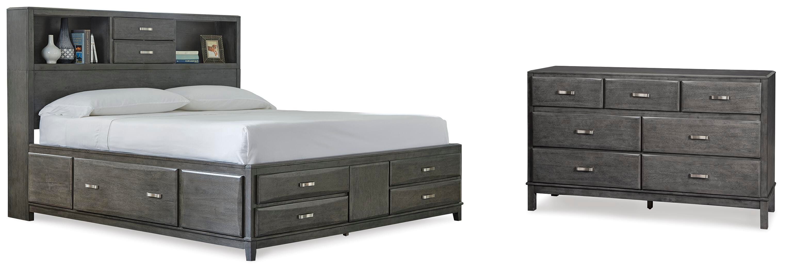 Caitbrook Queen Storage Bed and Dresser - image 1