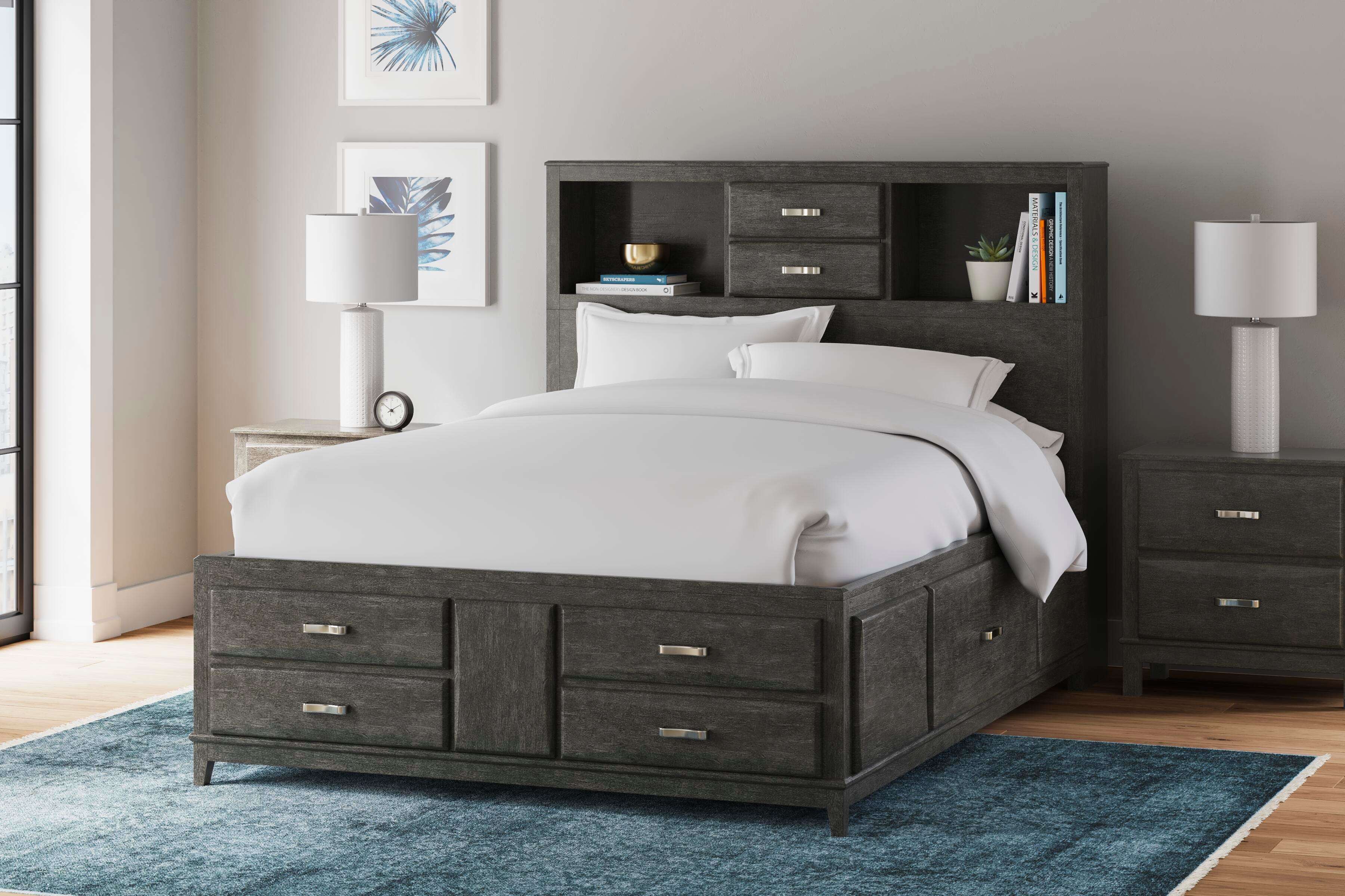 Cama Queen, cómoda, espejo y arcón Caitbrook - image 11