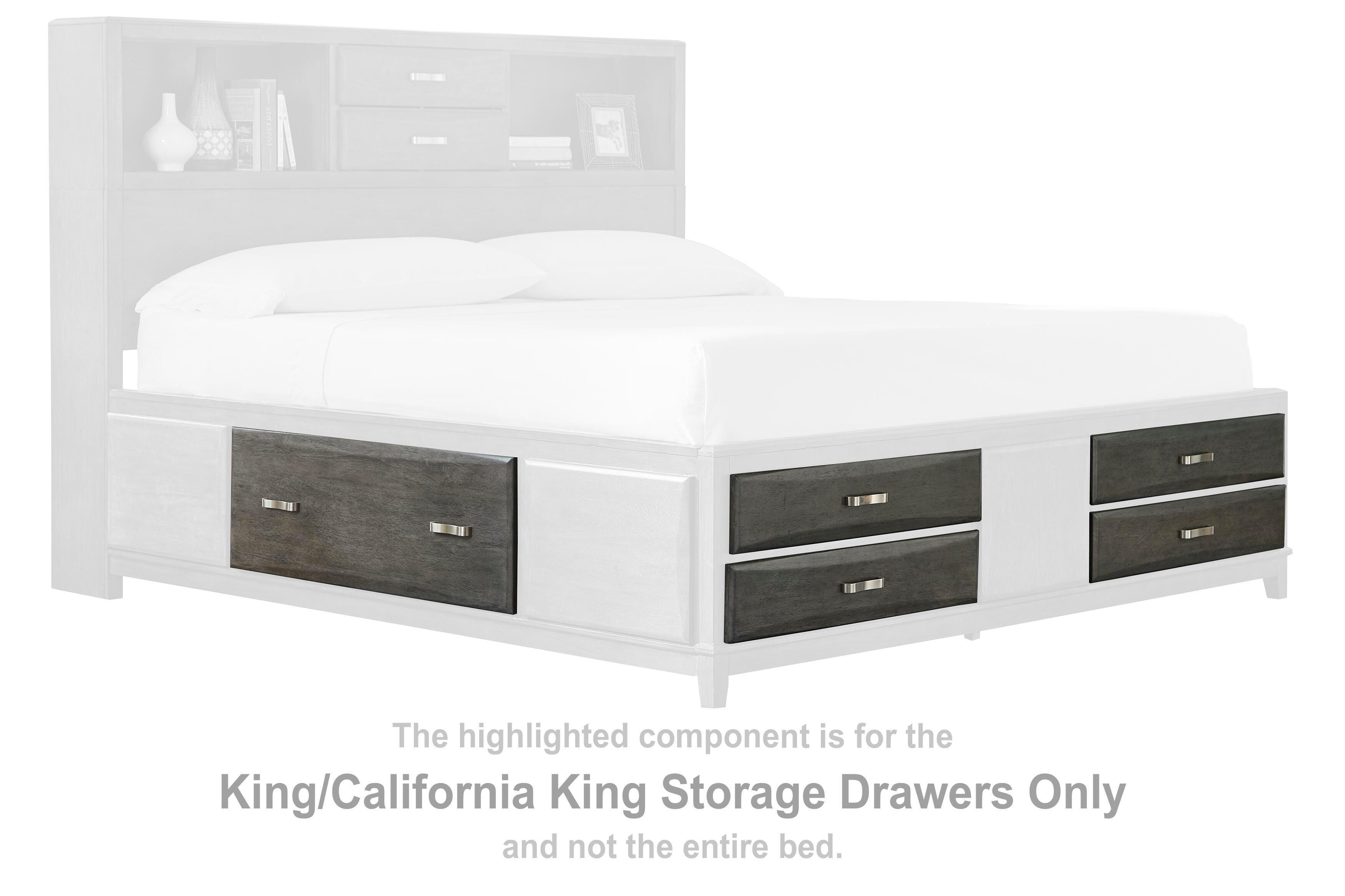 Caitbrook King/California King Storage Drawers, , large