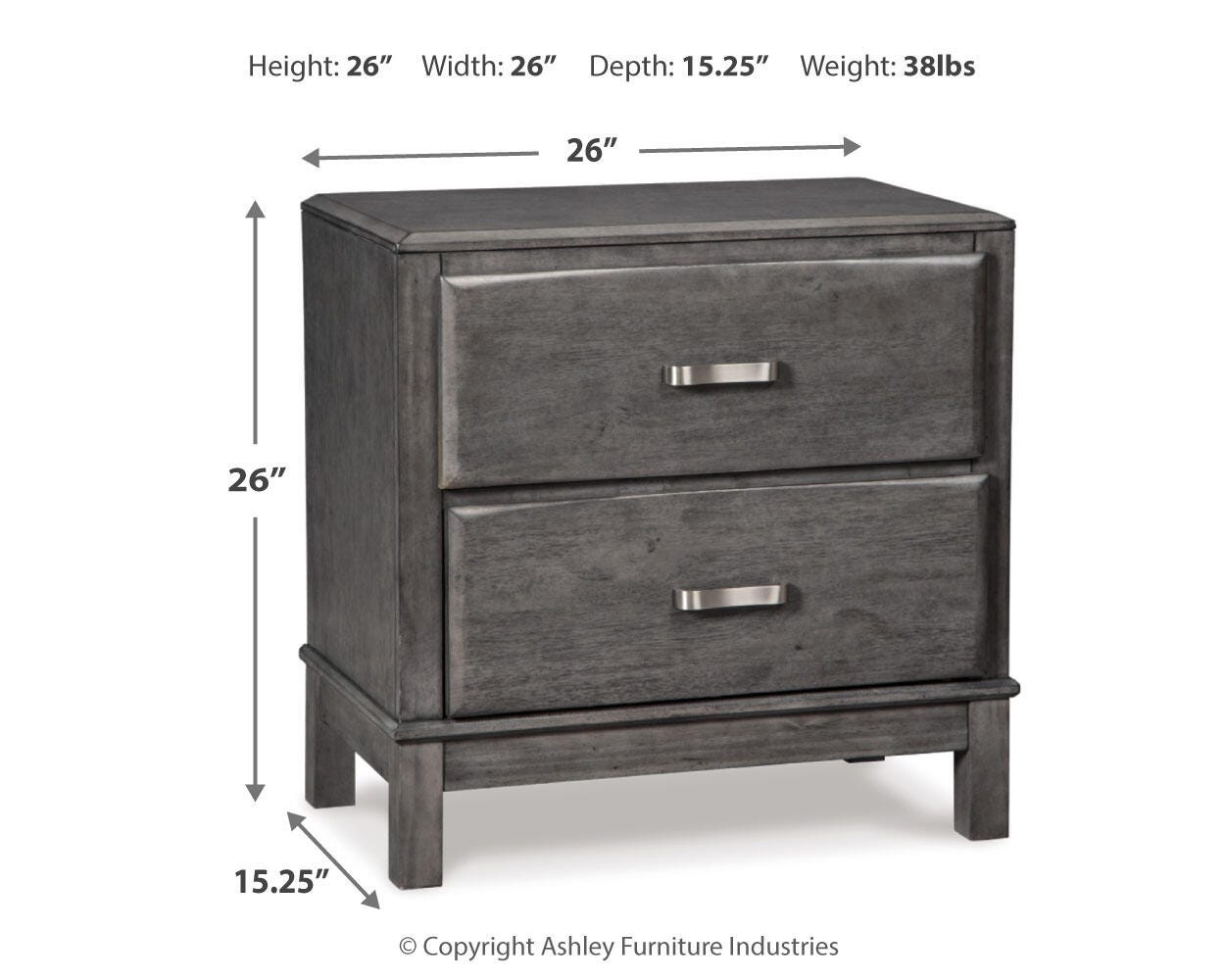 Caitbrook King Storage Bed, Chest and 2 Nightstands - image 8