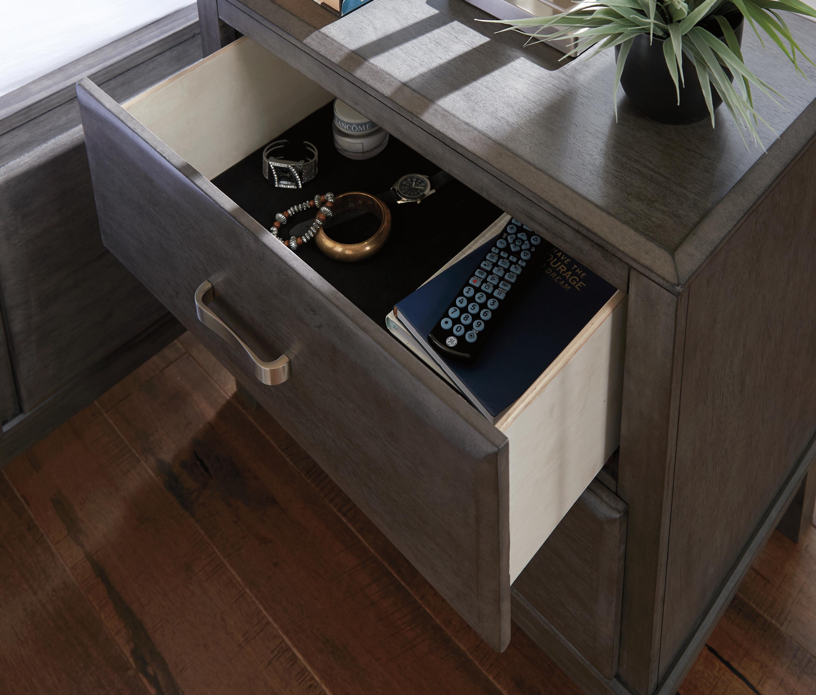 Caitbrook King Storage Bed, Chest and 2 Nightstands - image 19