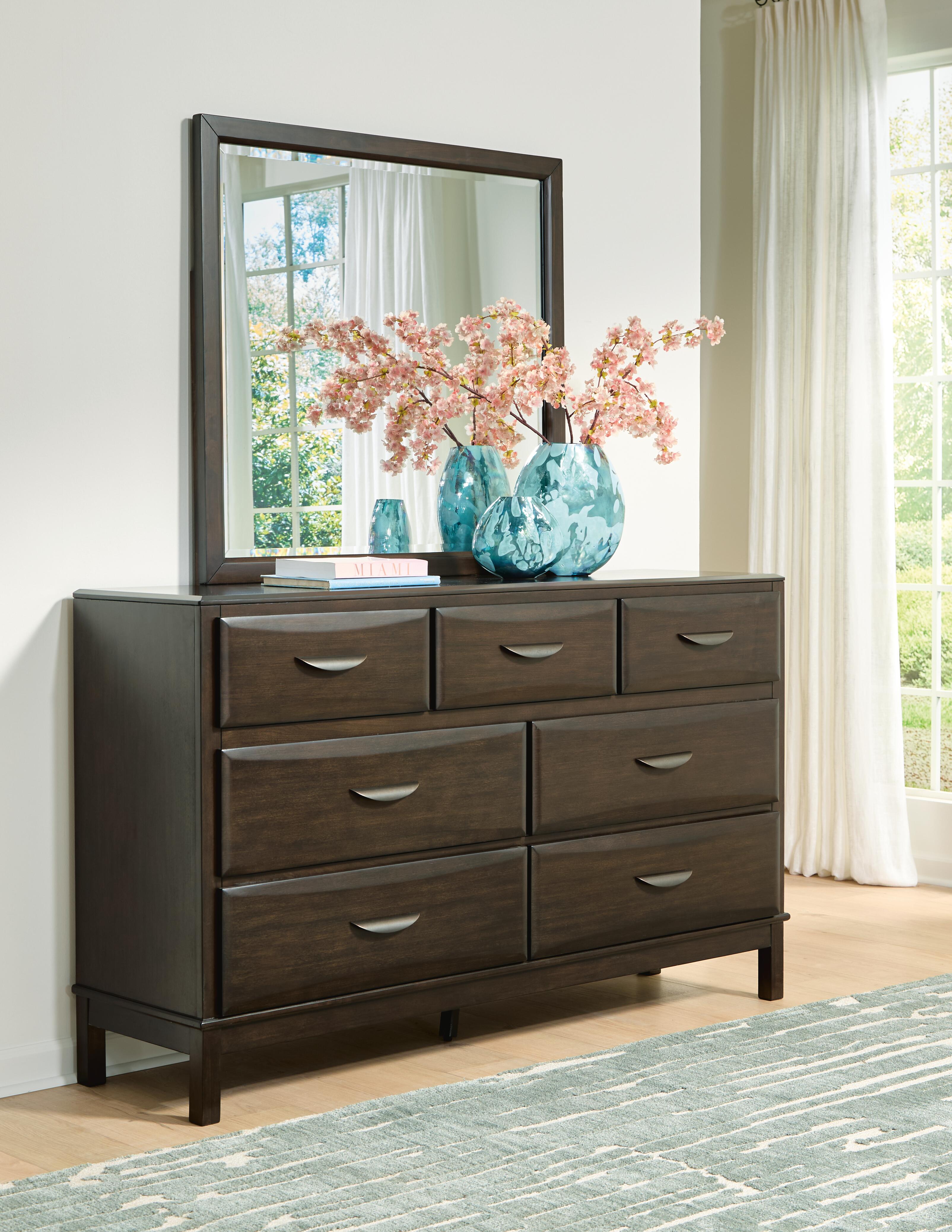Vanmore Queen Storage Bed, Dresser and Mirror - image 10
