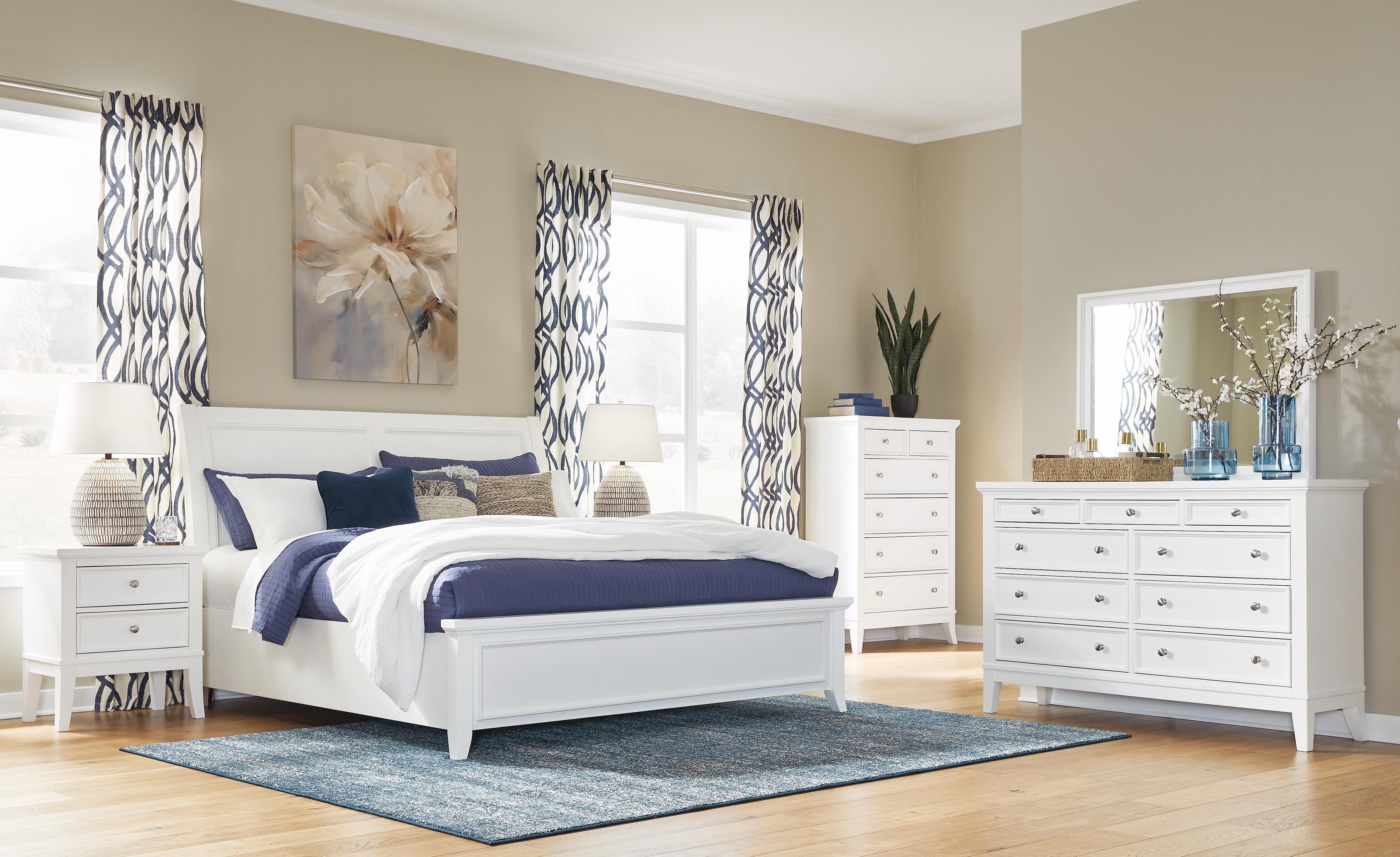 Trulani King Sleigh Bed - image 3