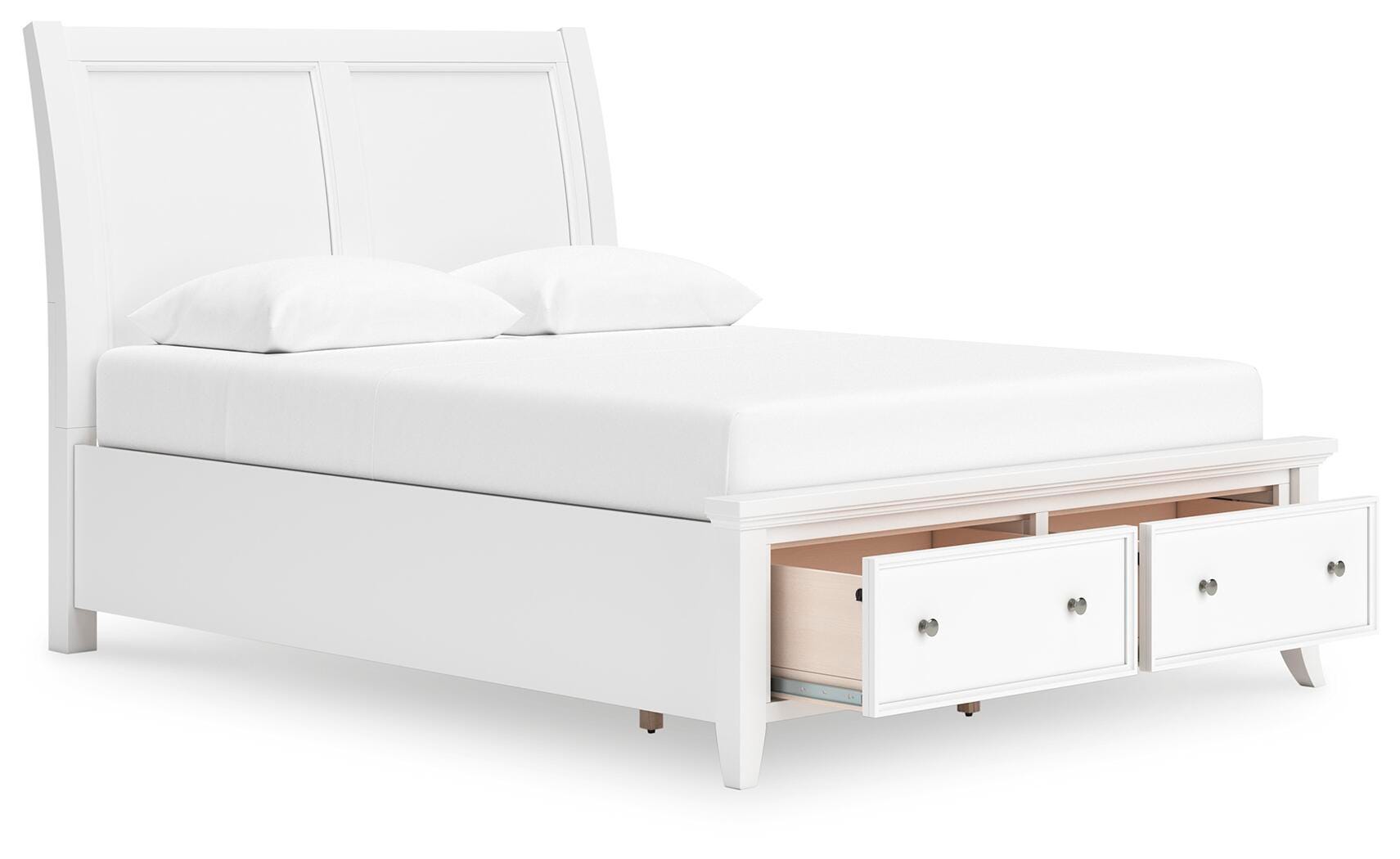 Trulani Queen Sleigh Storage Bed - image 5