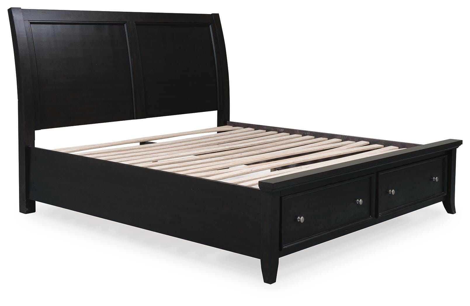 Bambori California King Sleigh Storage Bed - image 2