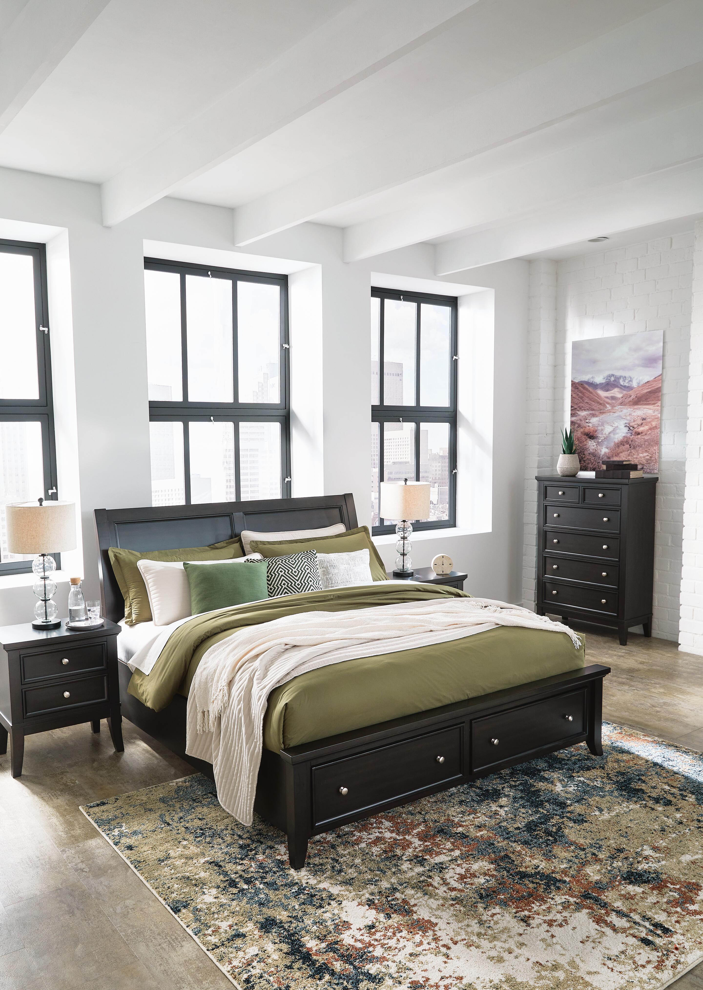 Bambori California King Sleigh Storage Bed - image 7