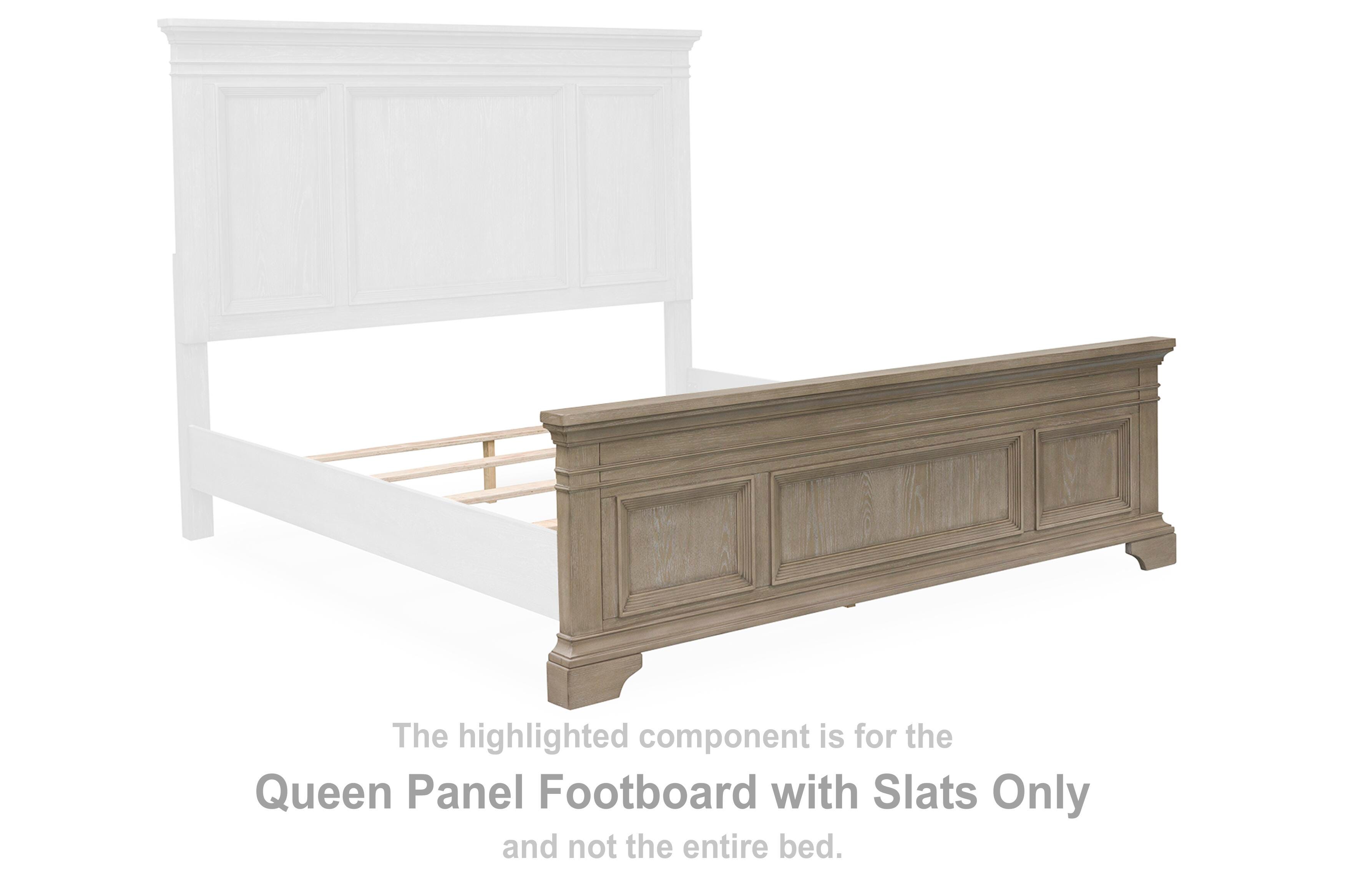 Vallardia Queen Panel Footboard with Slats - image 1