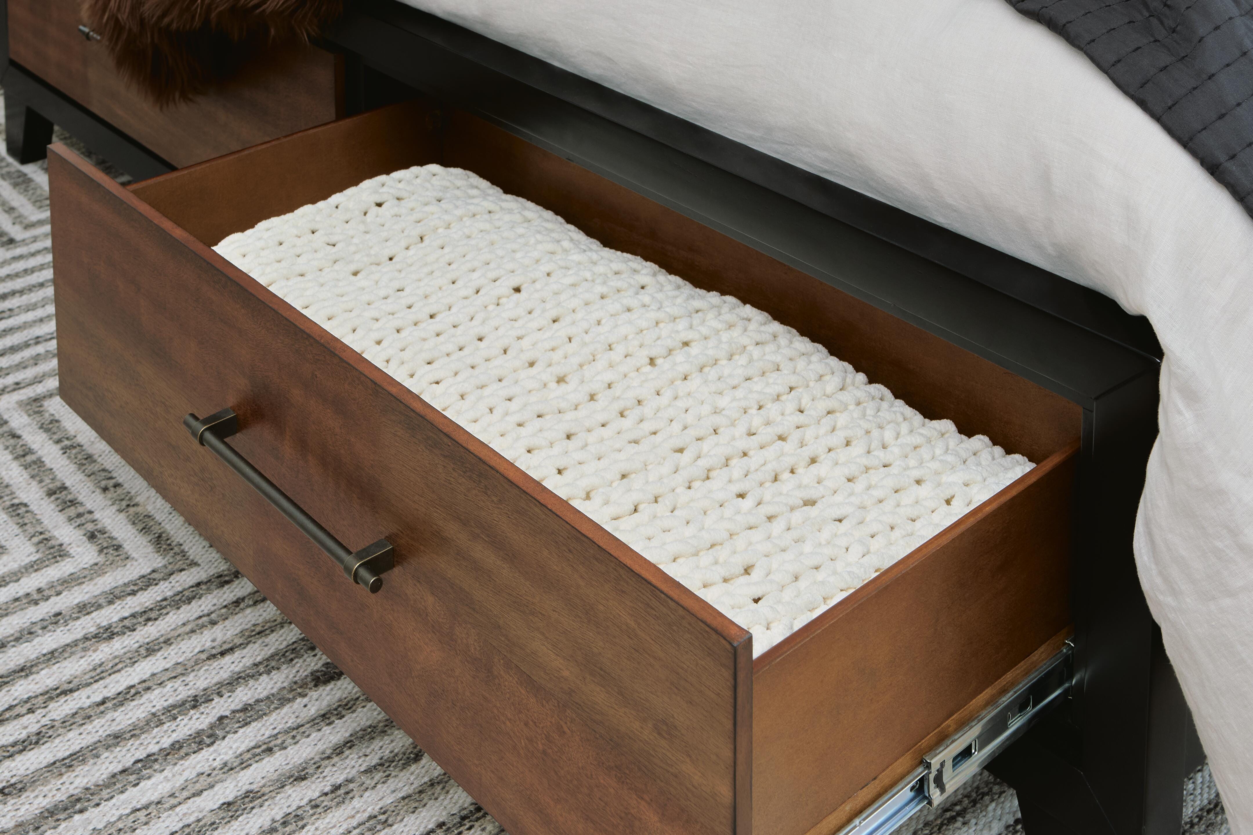 Cama con almacenaje Kraeburn King Panel - image 8