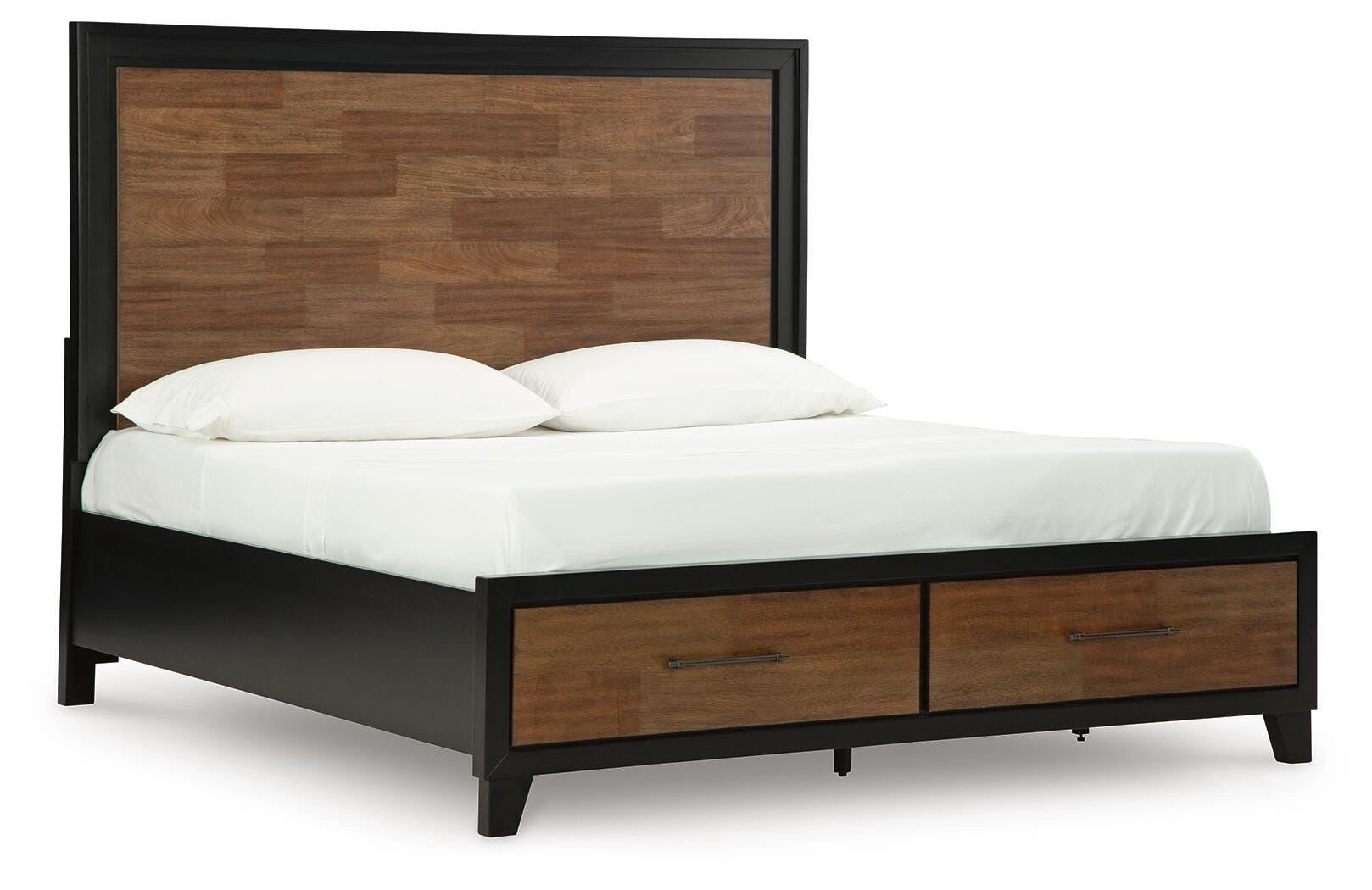 Cama con almacenaje Kraeburn King Panel - image 1