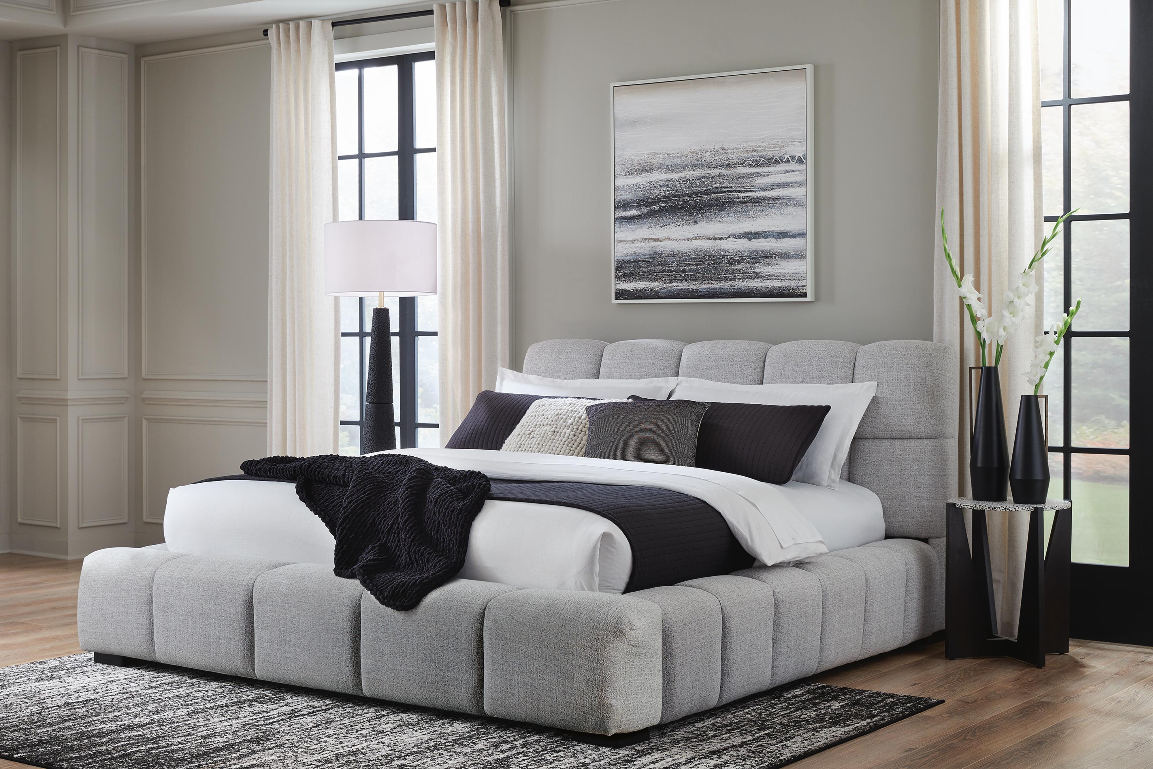 Jesstean Queen Upholstered Bed - image 1