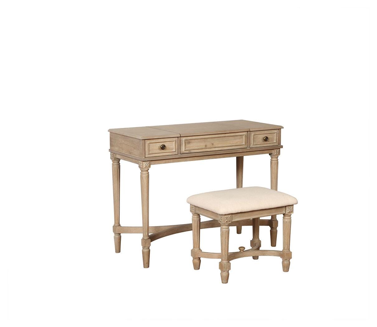 Linon Cyndi Vanity Set, , large