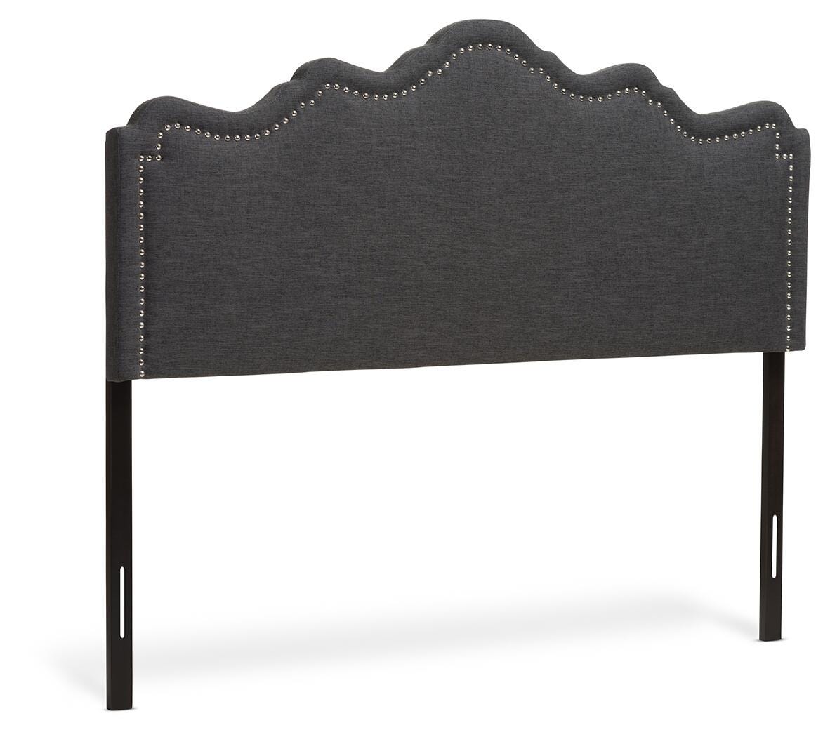 Nadeen Queen Headboard, Dark Gray, large