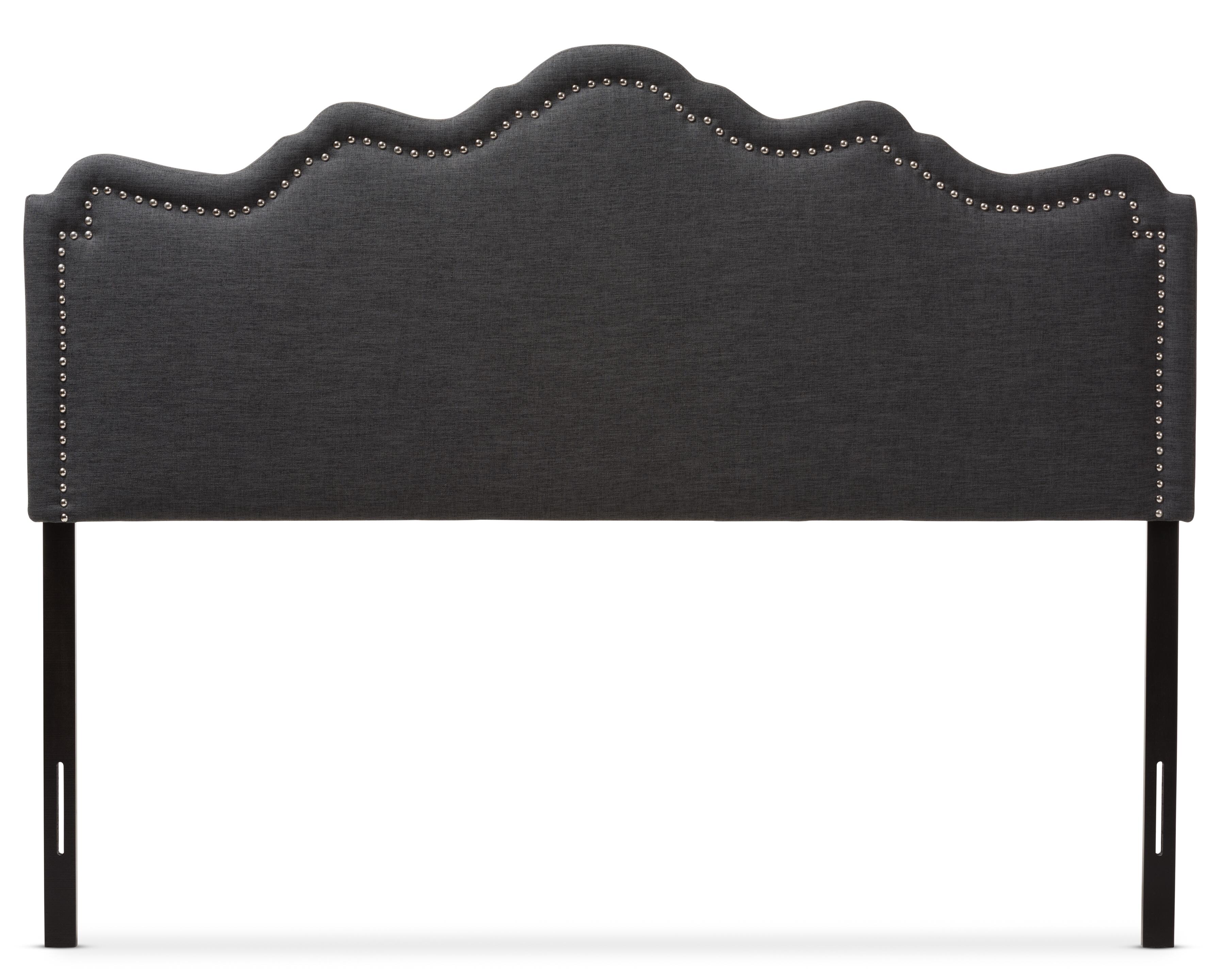 Nadeen King Headboard, Dark Gray, large