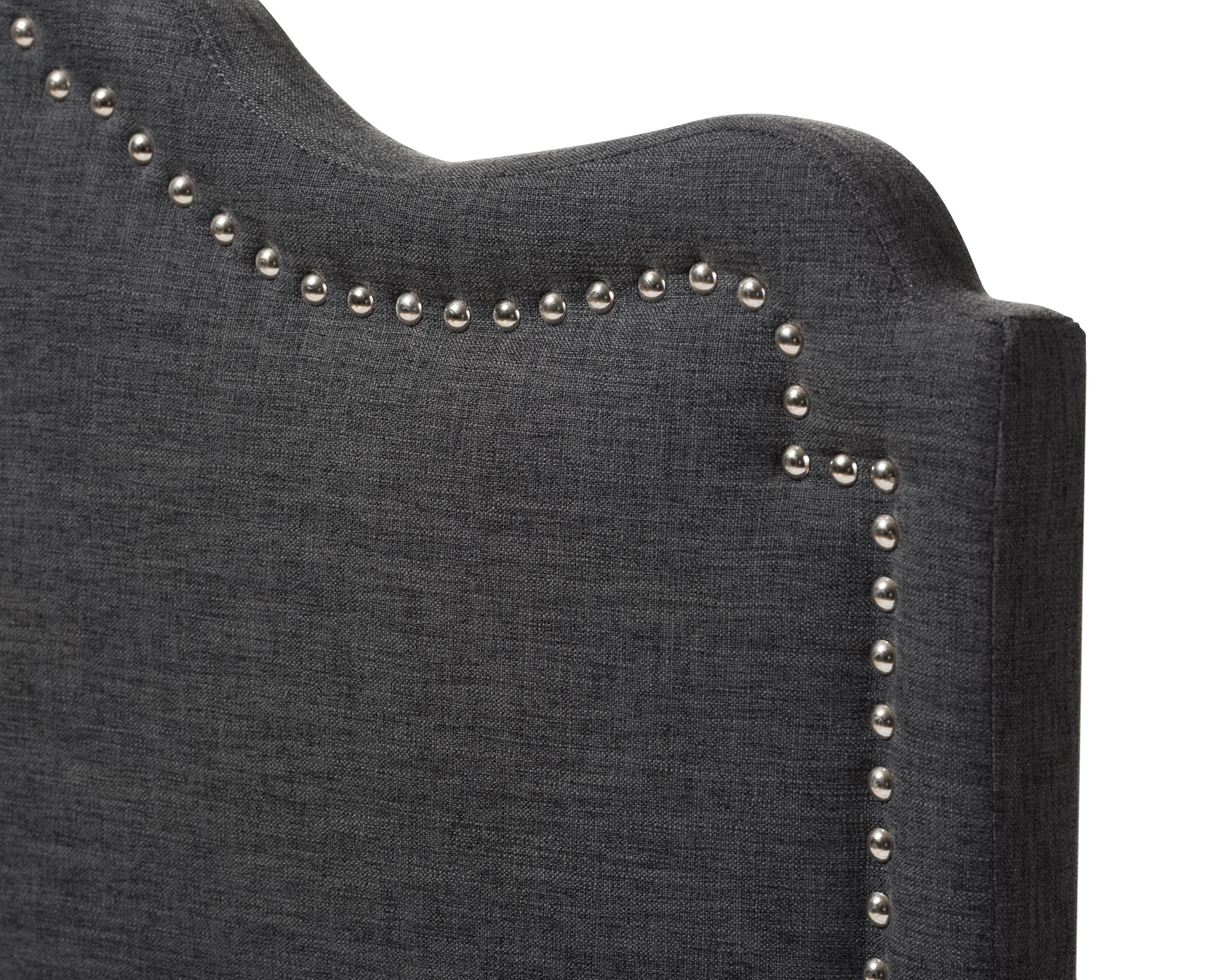 Nadeen King Headboard, Dark Gray, large