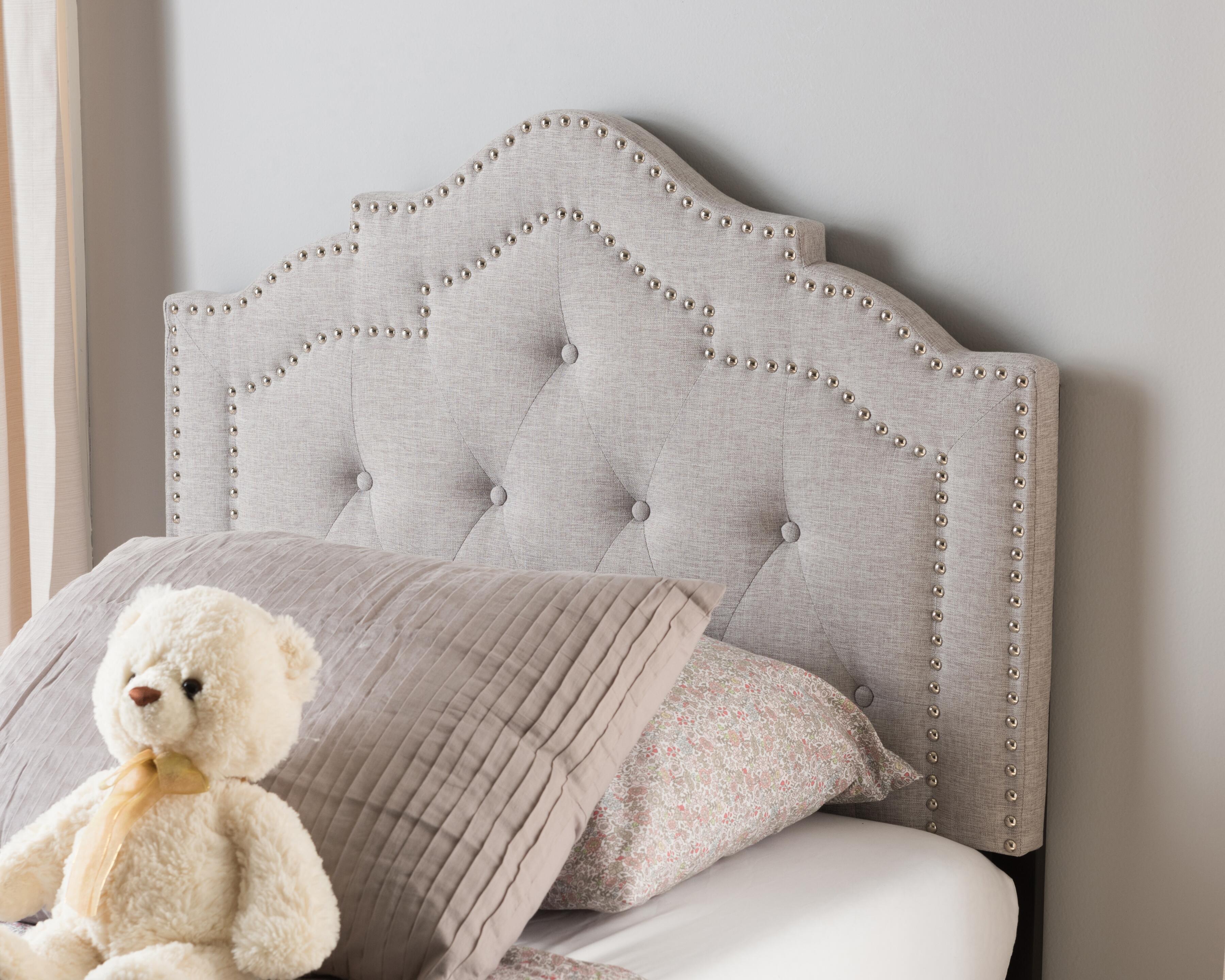 Edith Twin Headboard, Gray/Beige, large