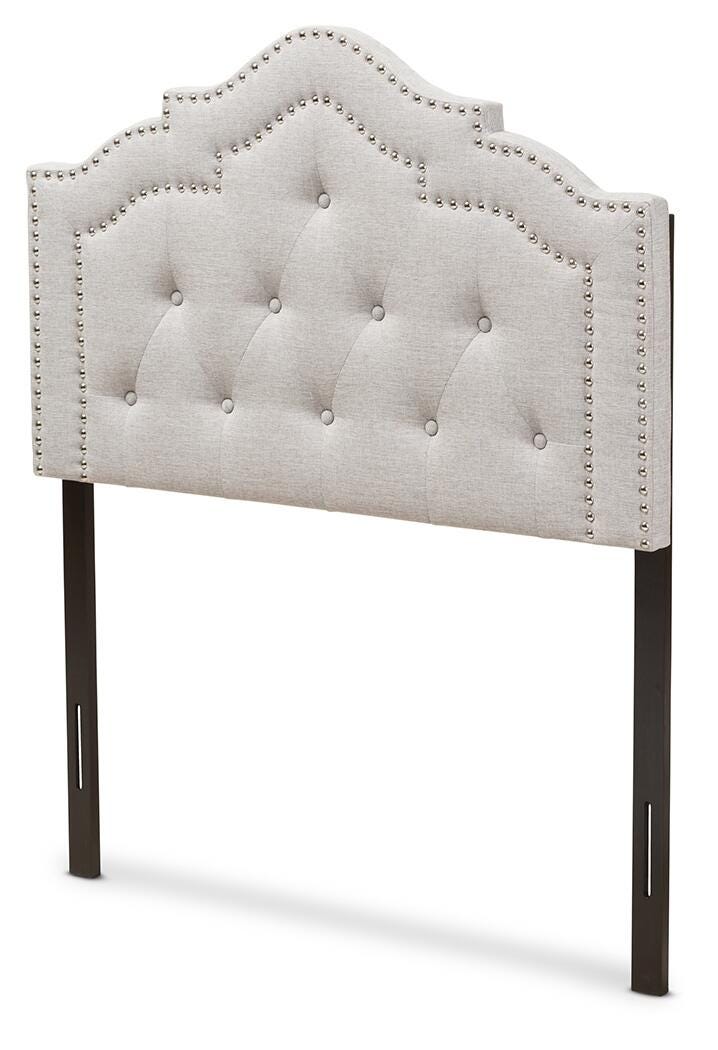 Edith Twin Headboard, Gray/Beige, large