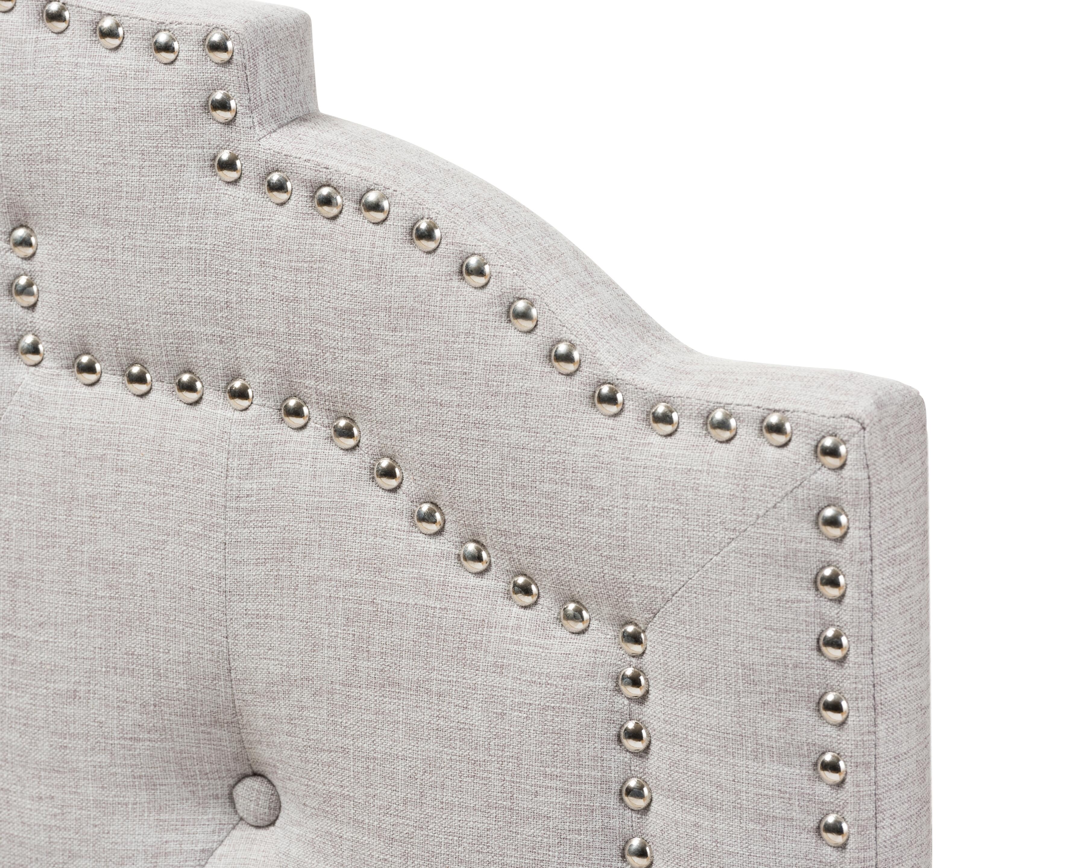 Edith Twin Headboard, Gray/Beige, large