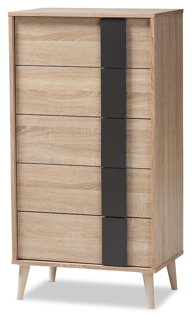 Lisen 5-Drawer Chest, , large