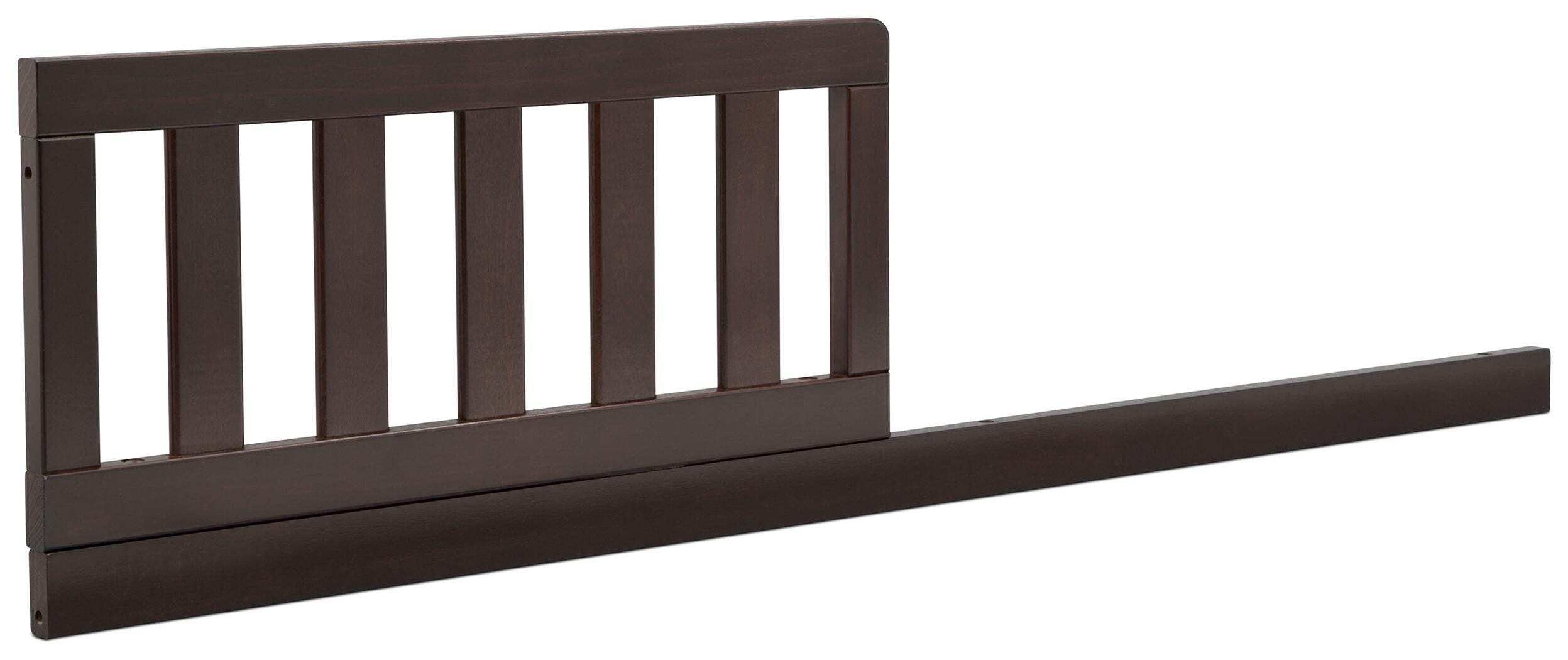 Delta Children Daybed/toddler Guardrail Kit, Dark Chocolate, rollover