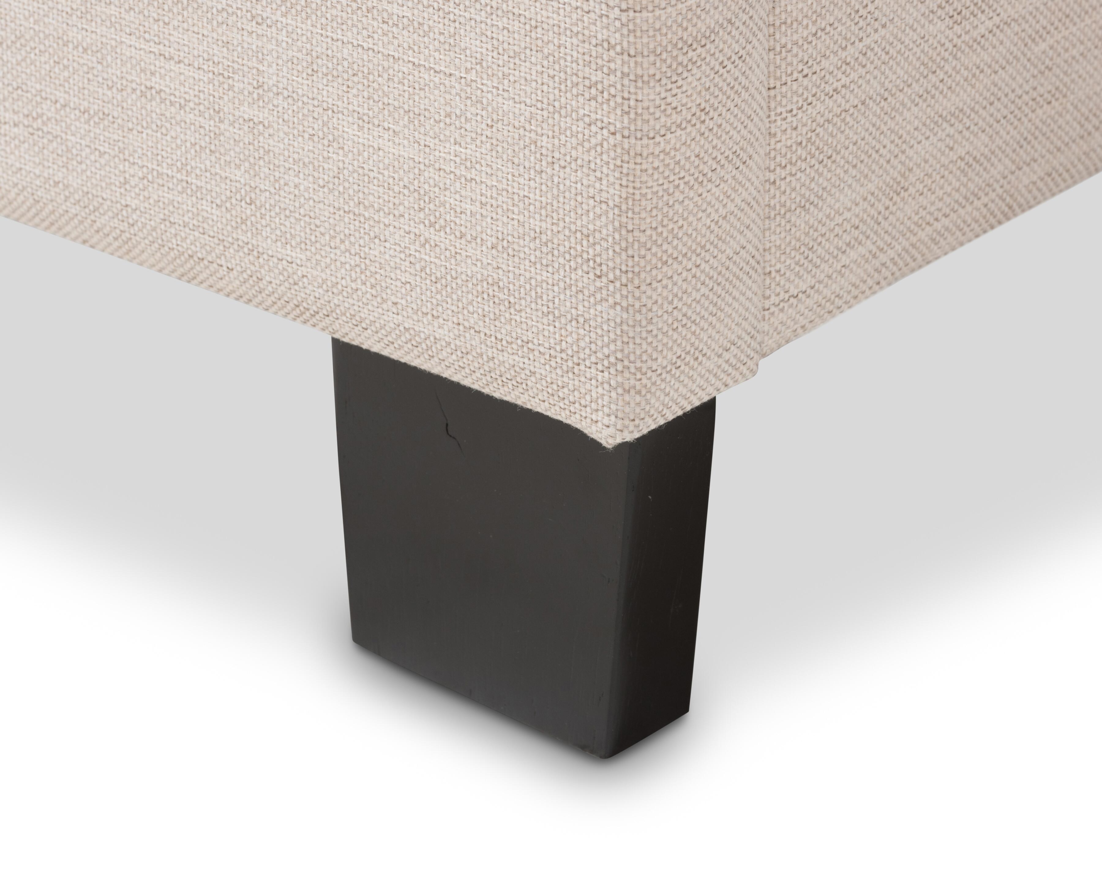 Emerson Queen Upholstered Bed, Beige, large