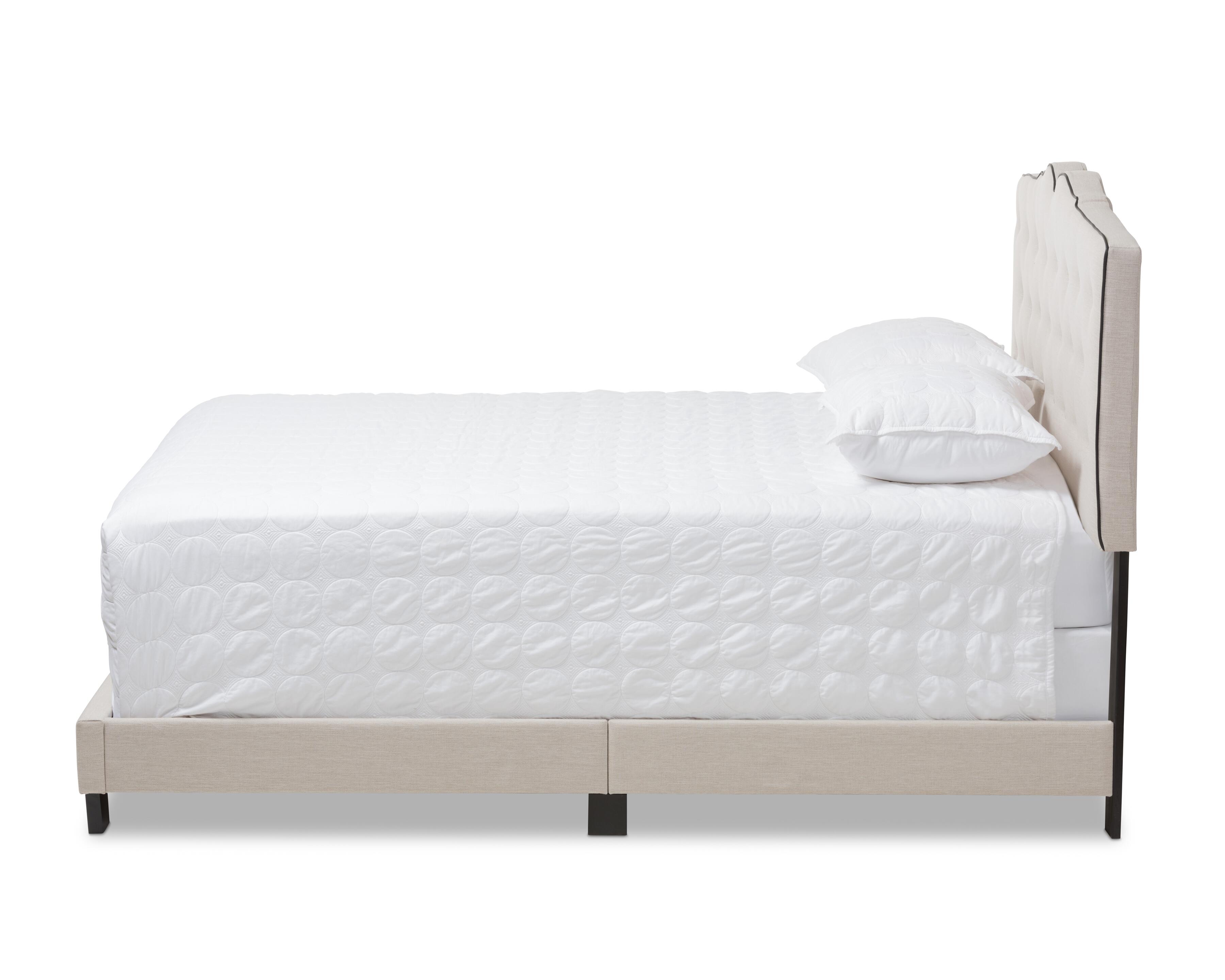 Vivienne Upholstered Bed, , large
