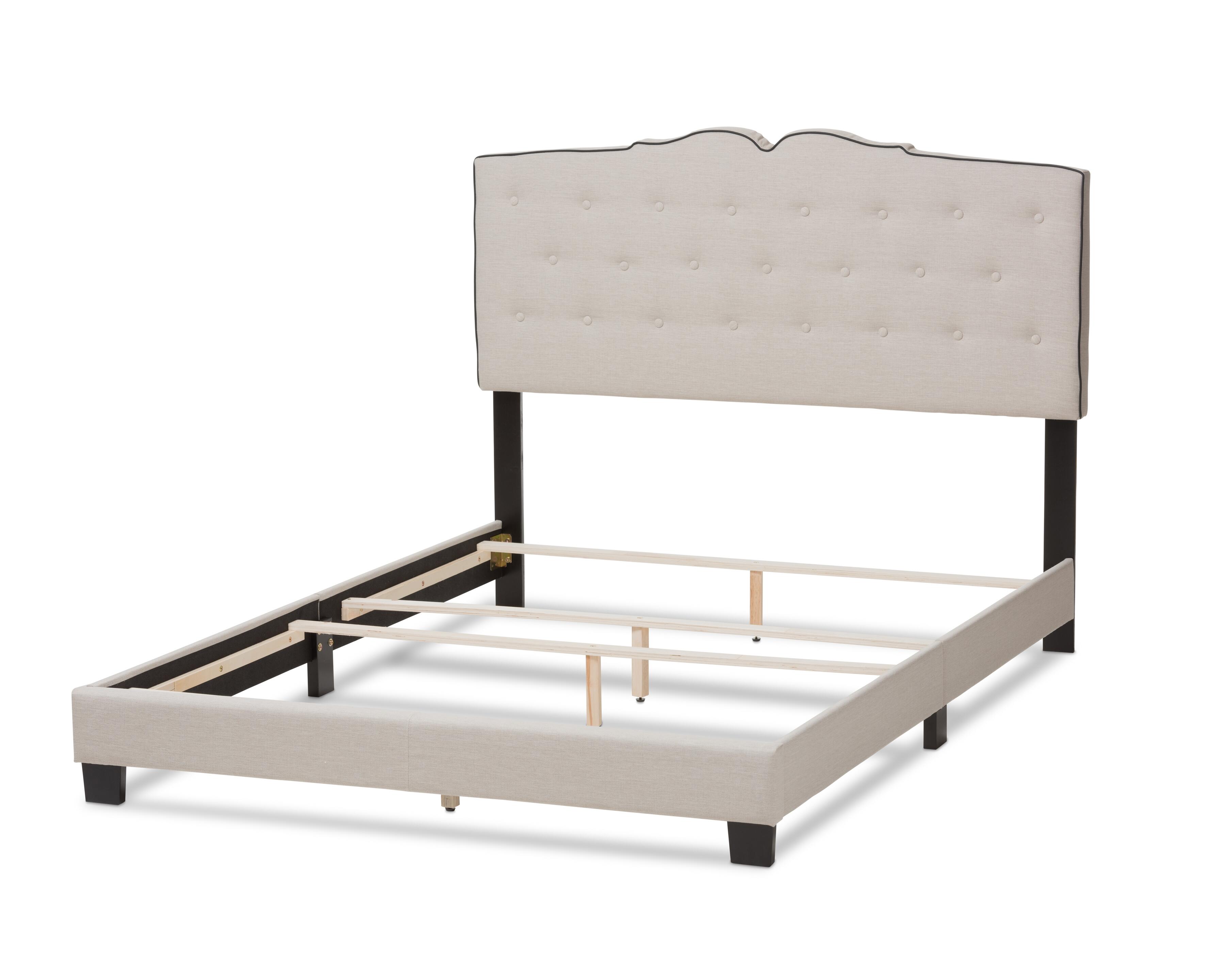 Vivienne Upholstered Bed, , large