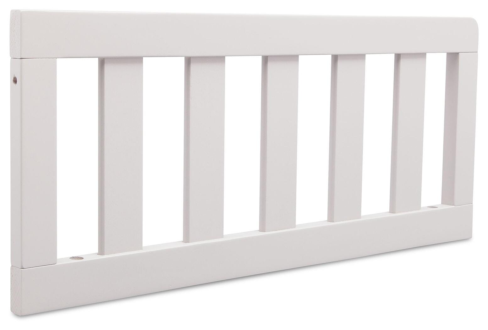 Delta Children Toddler Guardrail, White, large