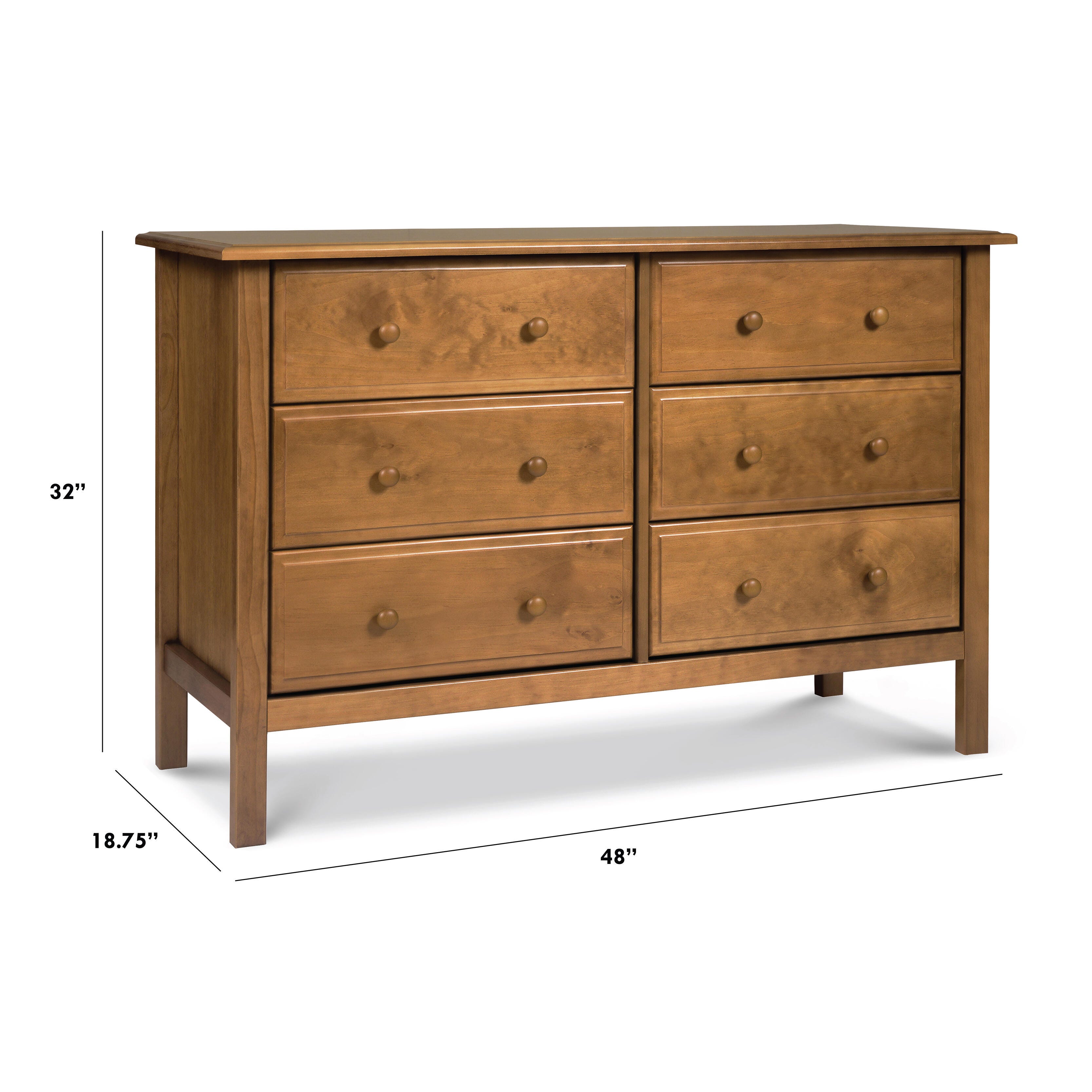 Davinci Jayden 6 Drawer Double Wide Dresser | Ashley