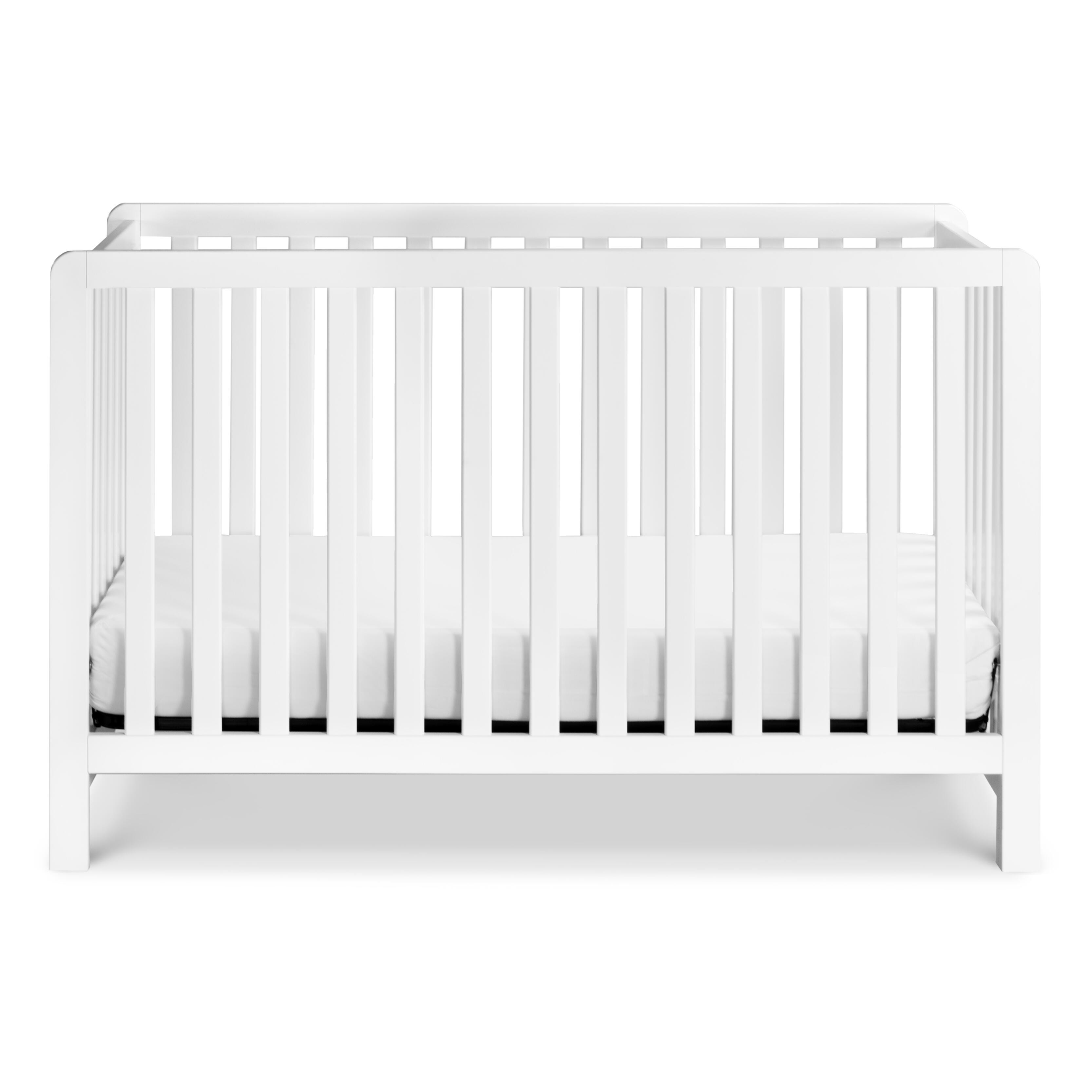 Carter's by Davinci Colby 4-in-1 Low Profile Convertible Crib, White, large