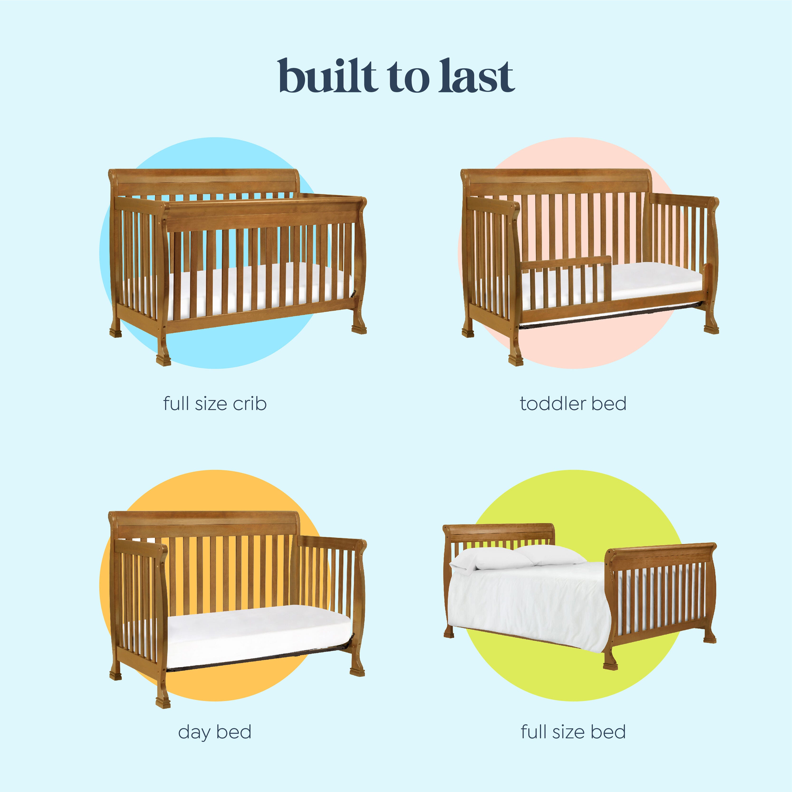 Davinci Kalani 4-in-1 Convertible Crib, Brown, large