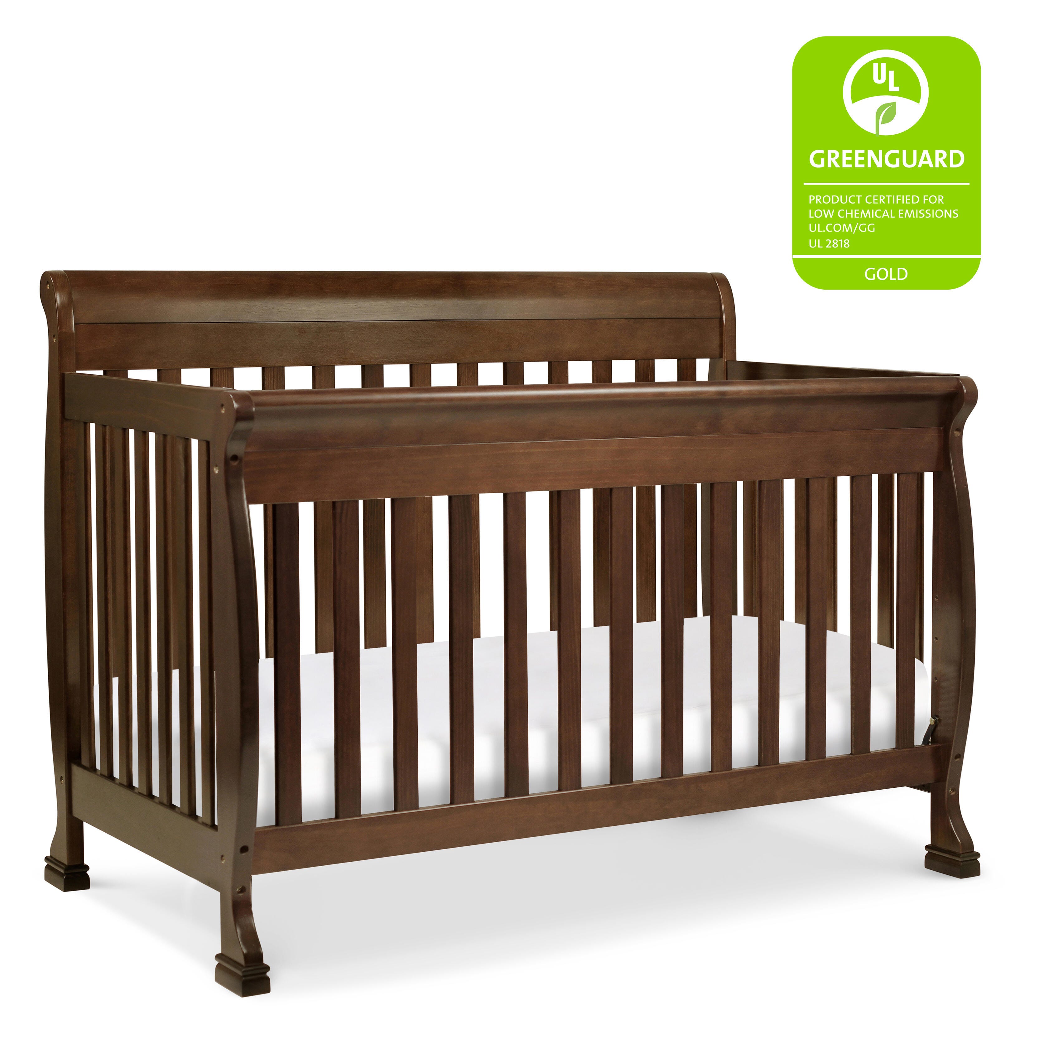 Davinci Kalani 4-in-1 Convertible Crib, Dark Brown, large
