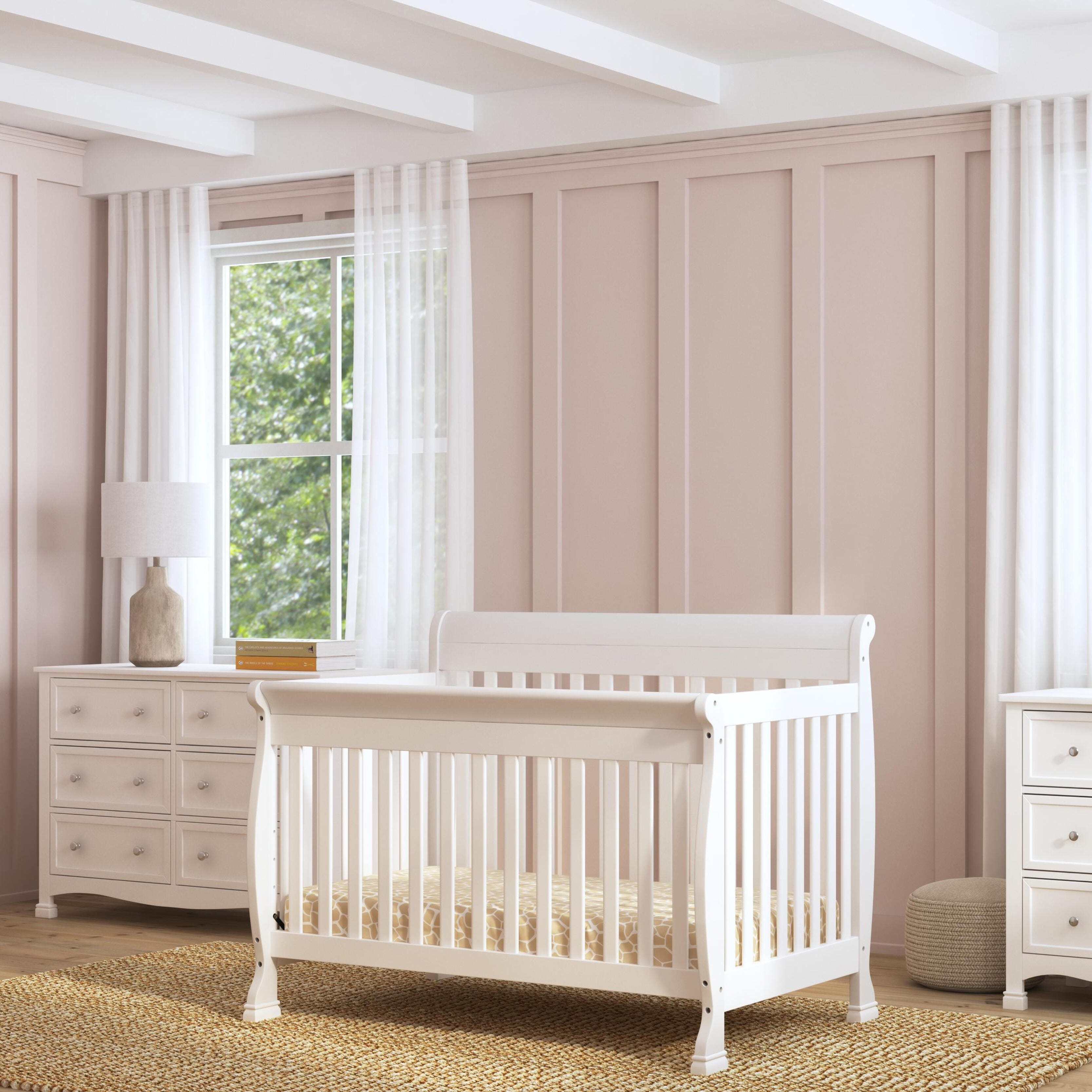 Davinci Kalani 4-in-1 Convertible Crib, White, large