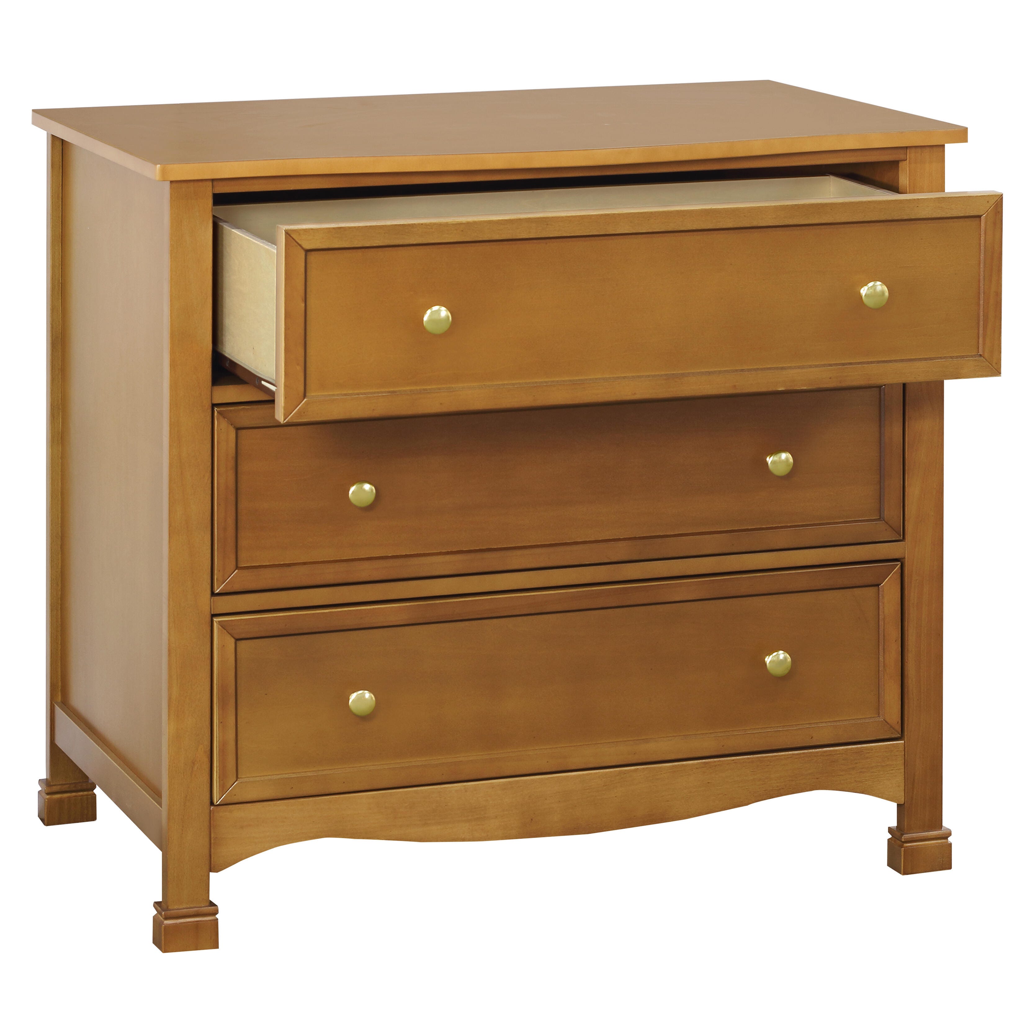 Davinci Kalani 3 Drawer Dresser, Brown, large