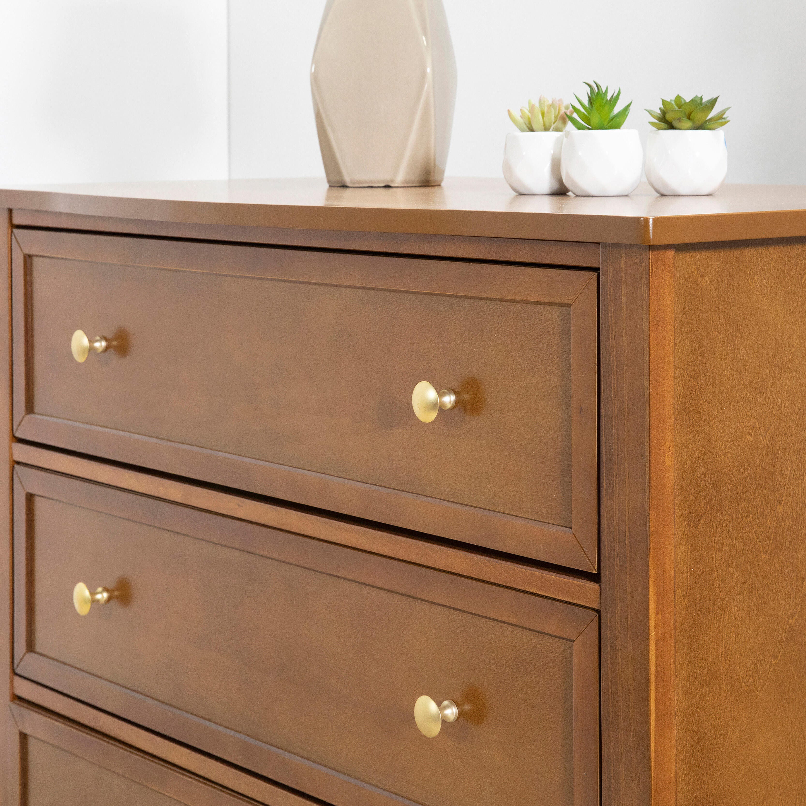 Davinci Kalani 3 Drawer Dresser, Brown, large