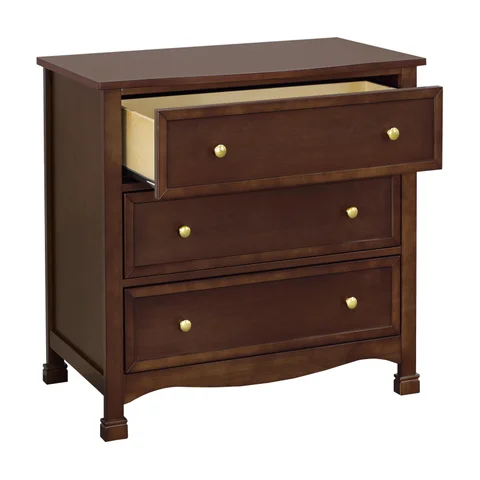 Ashley Davinci Kalani 3 Drawer Dresser, Dark Brown Ashley Davinci Kalani 3 Drawer Dresser, Dark Brown