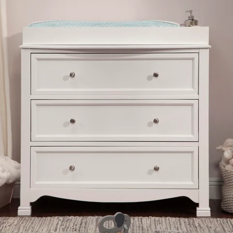 davinci kalani 3 drawer dresser in grey daVinci Kalani 3-Drawer Dresser