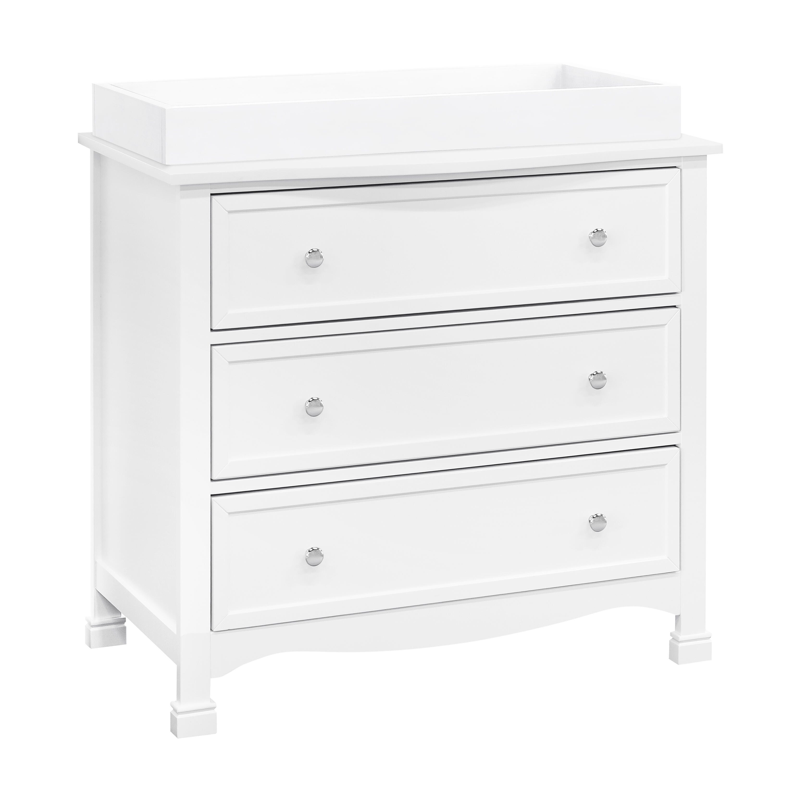 Davinci Kalani 3 Drawer Dresser, White, large