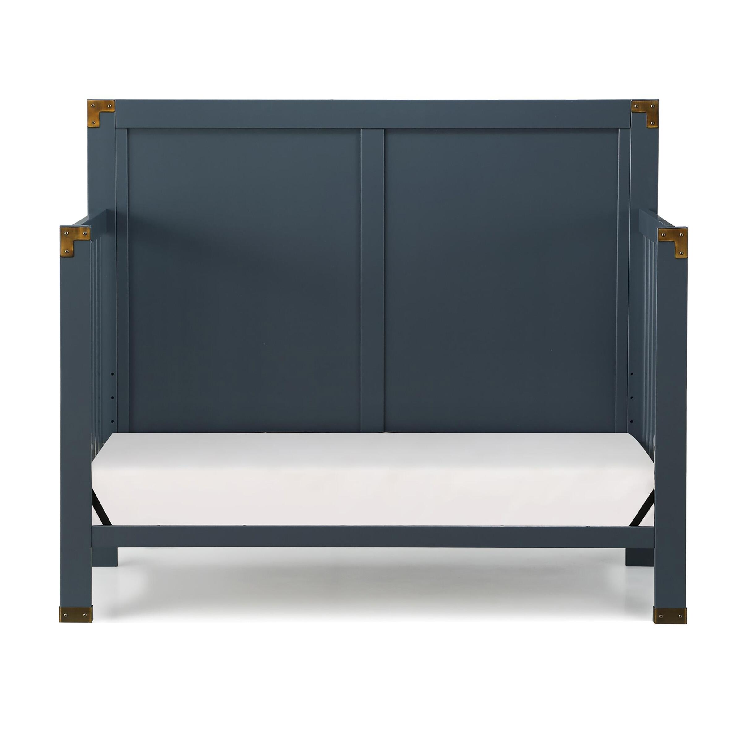 Baby Relax Miles 5-in-1 Convertible Crib, Blue, large