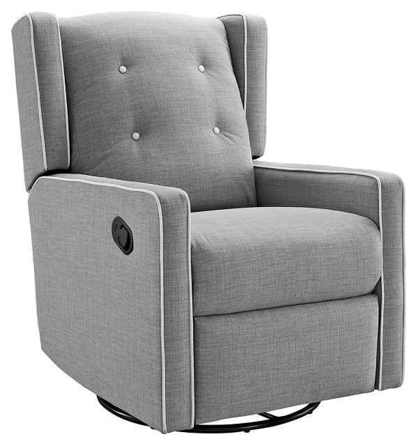 Baby Relax Mikayla Swivel Glider Nursery Recliner