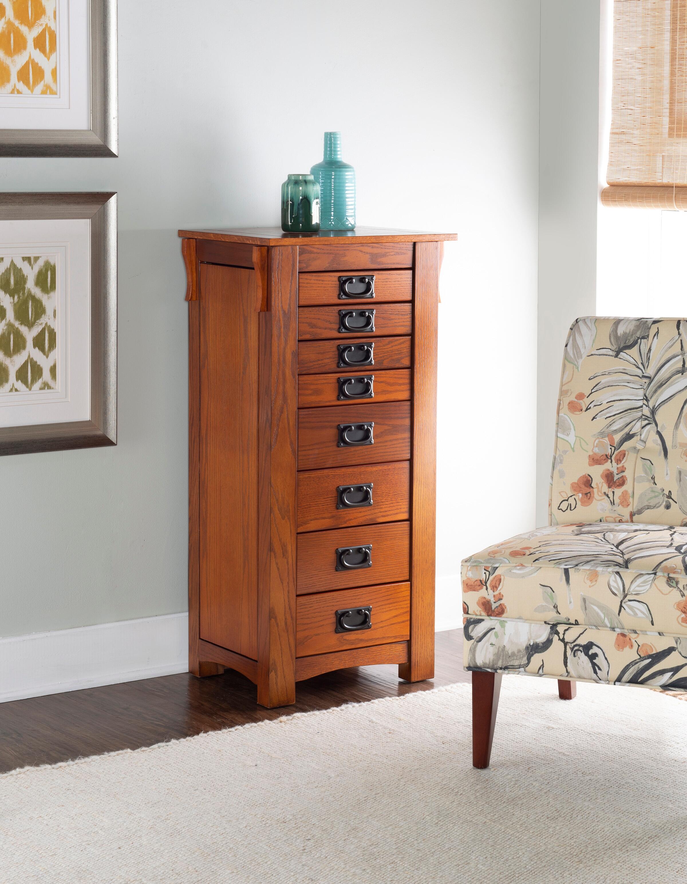 Linon Marlo Jewelry Armoire, , rollover