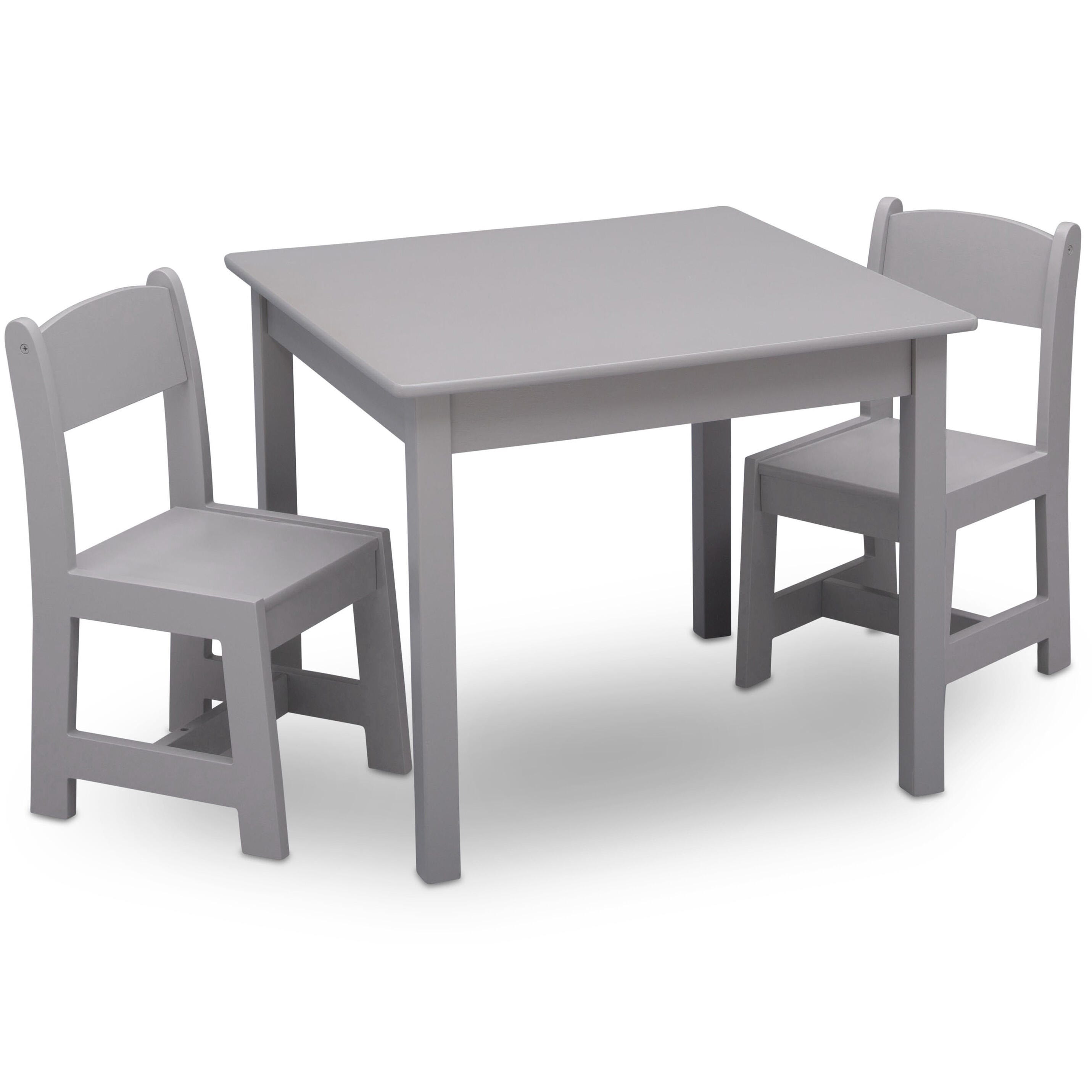 Delta Children Mysize Kids Table And Chair Set (2 Chairs Included